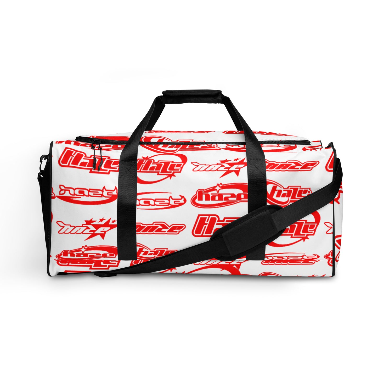 Red "All Over" Duffle Bag