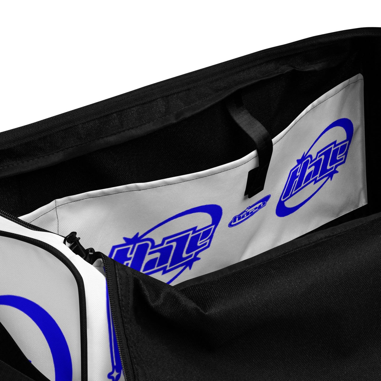 Blue "Y2K" Duffle Bag