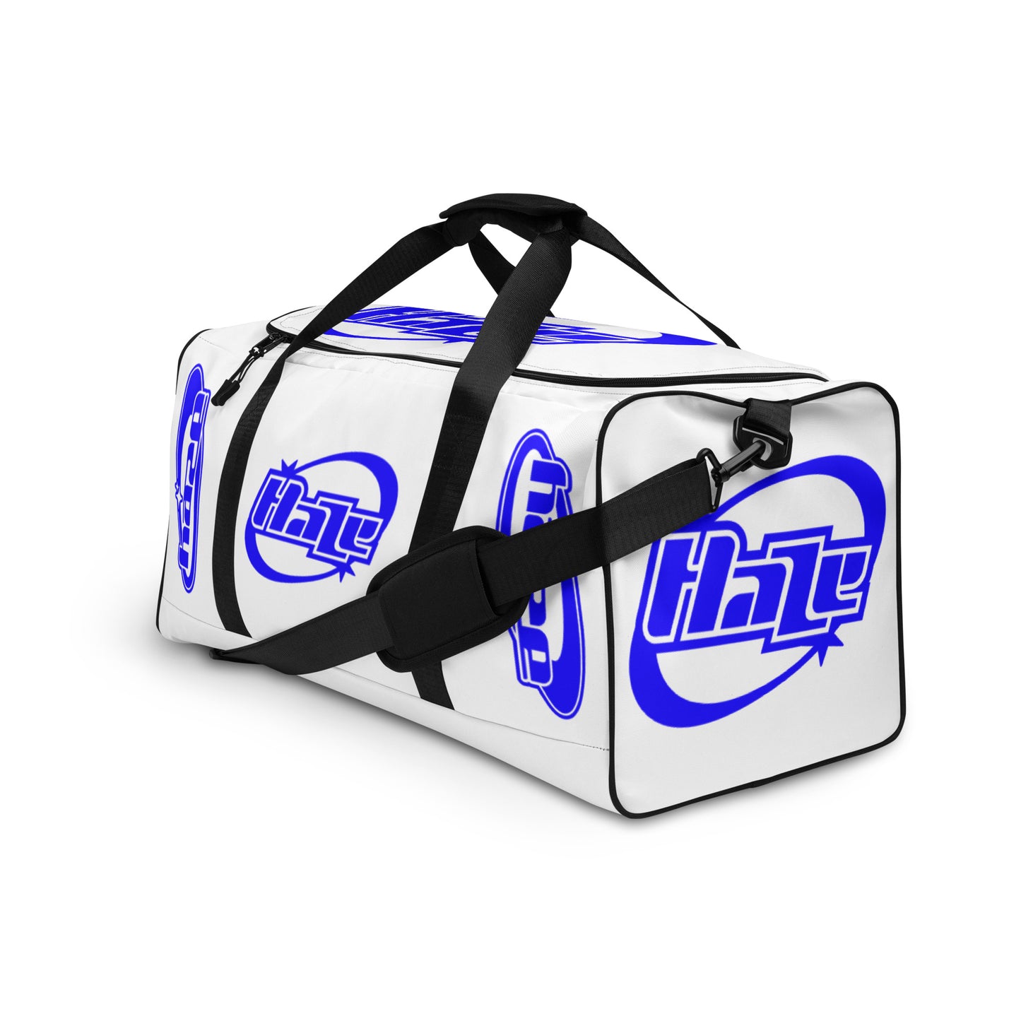 Blue "Y2K" Duffle Bag