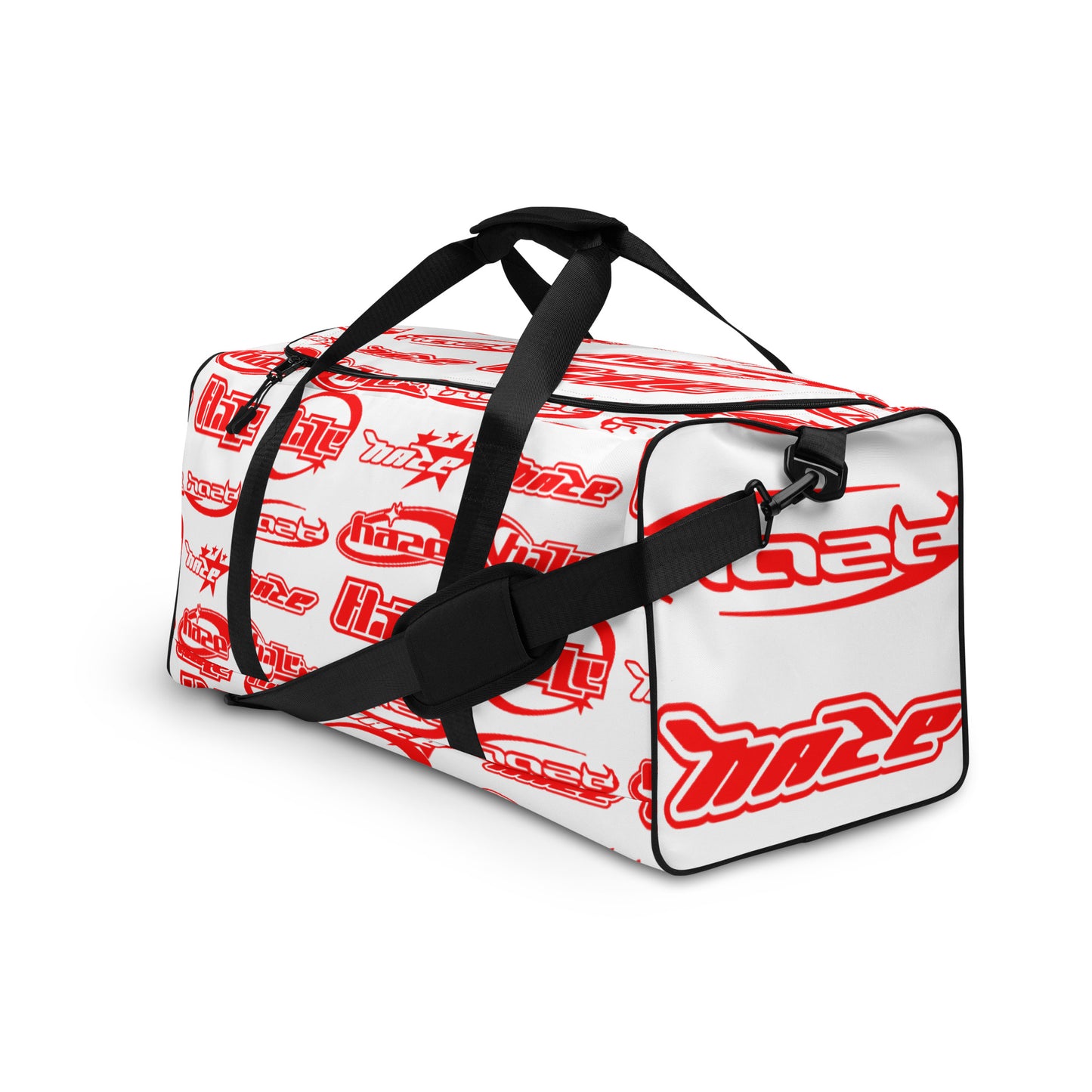 Red "All Over" Duffle Bag