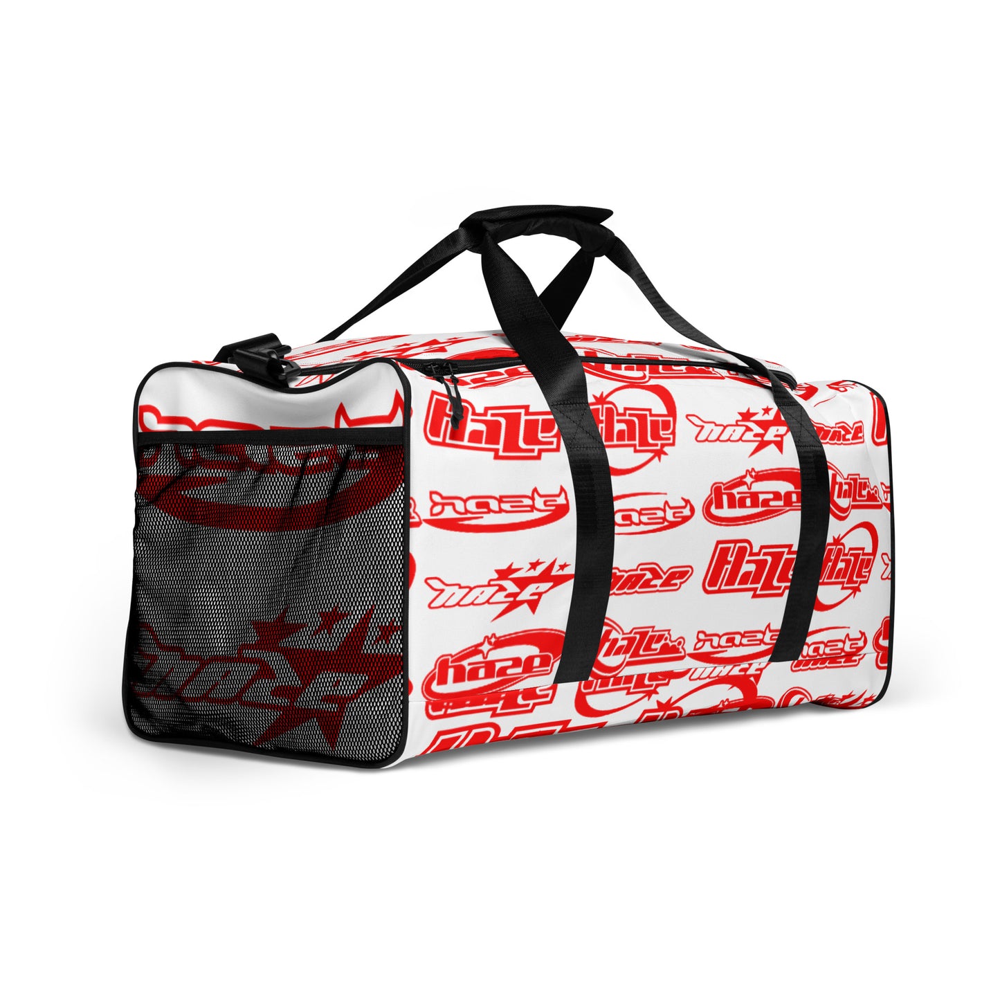 Red "All Over" Duffle Bag