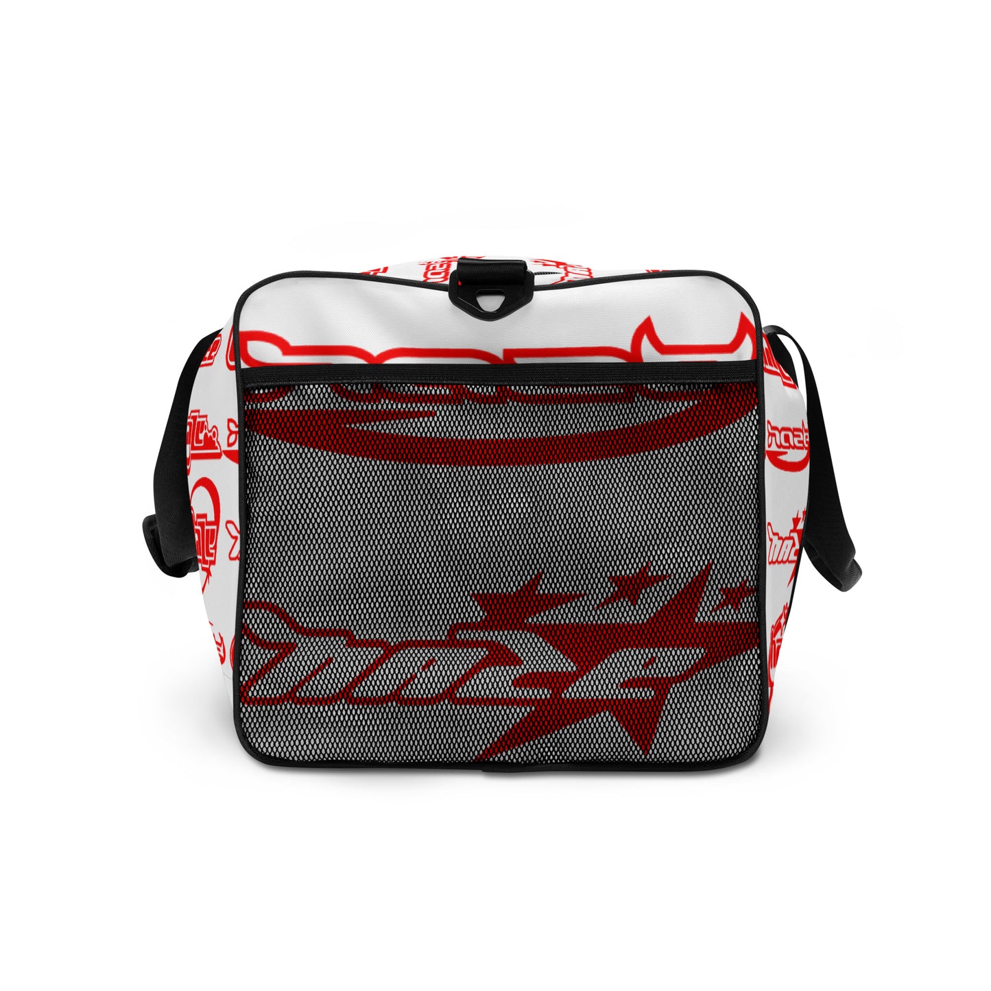Red "All Over" Duffle Bag