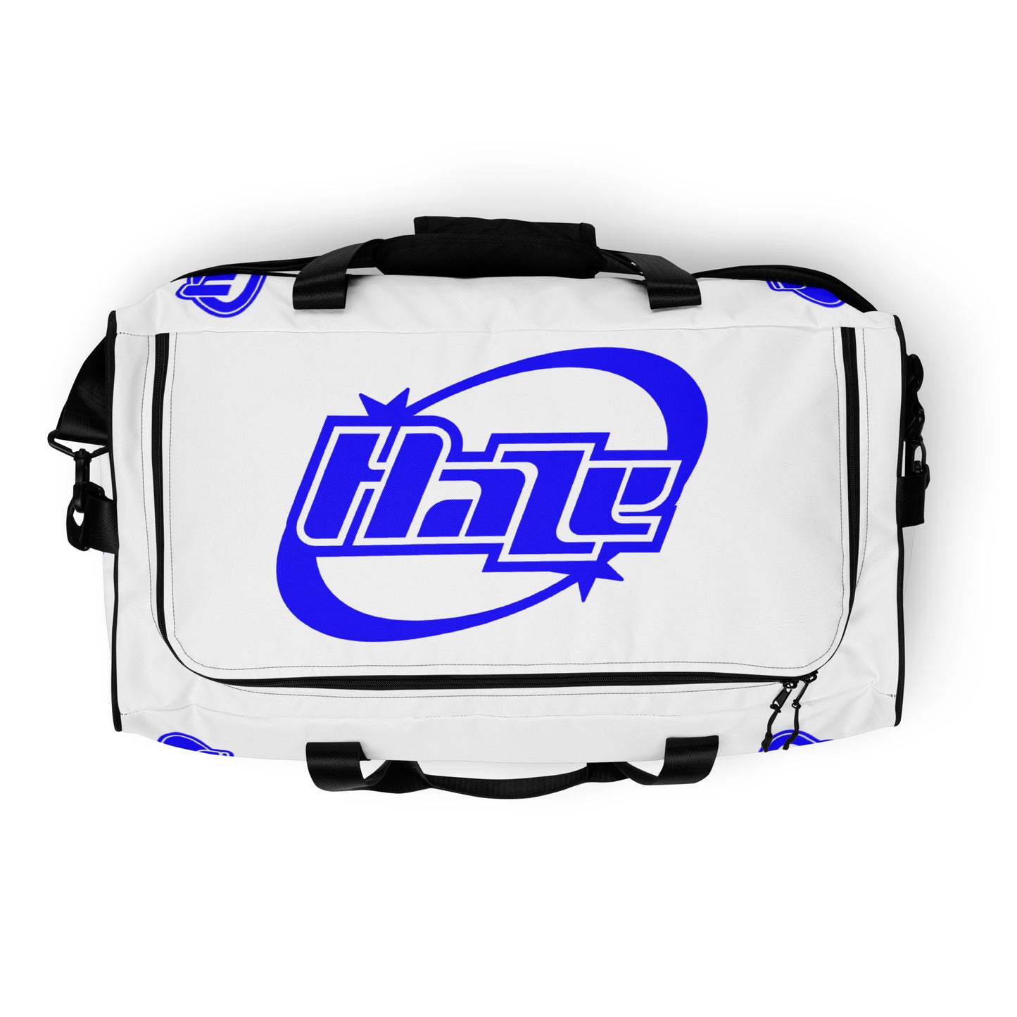 Blue "Y2K" Duffle Bag