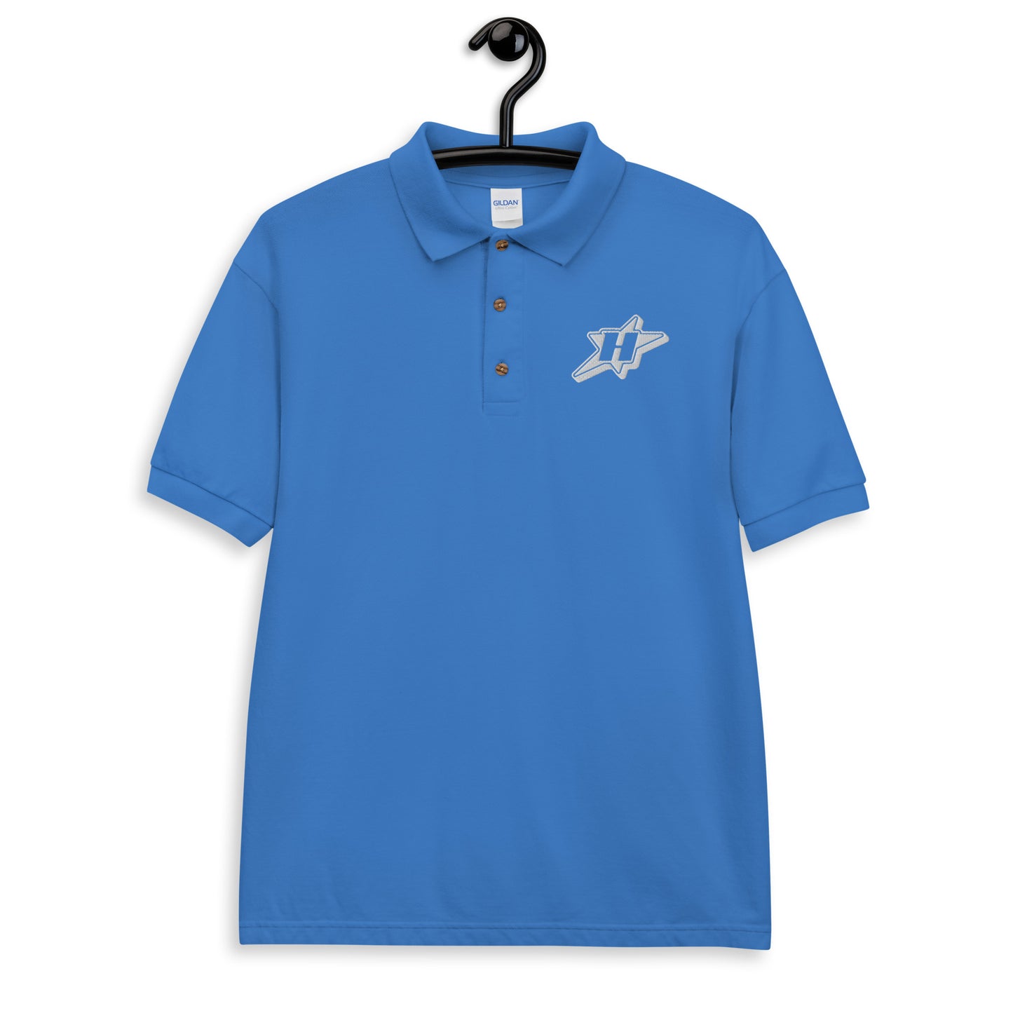 White "H-Star" Polo