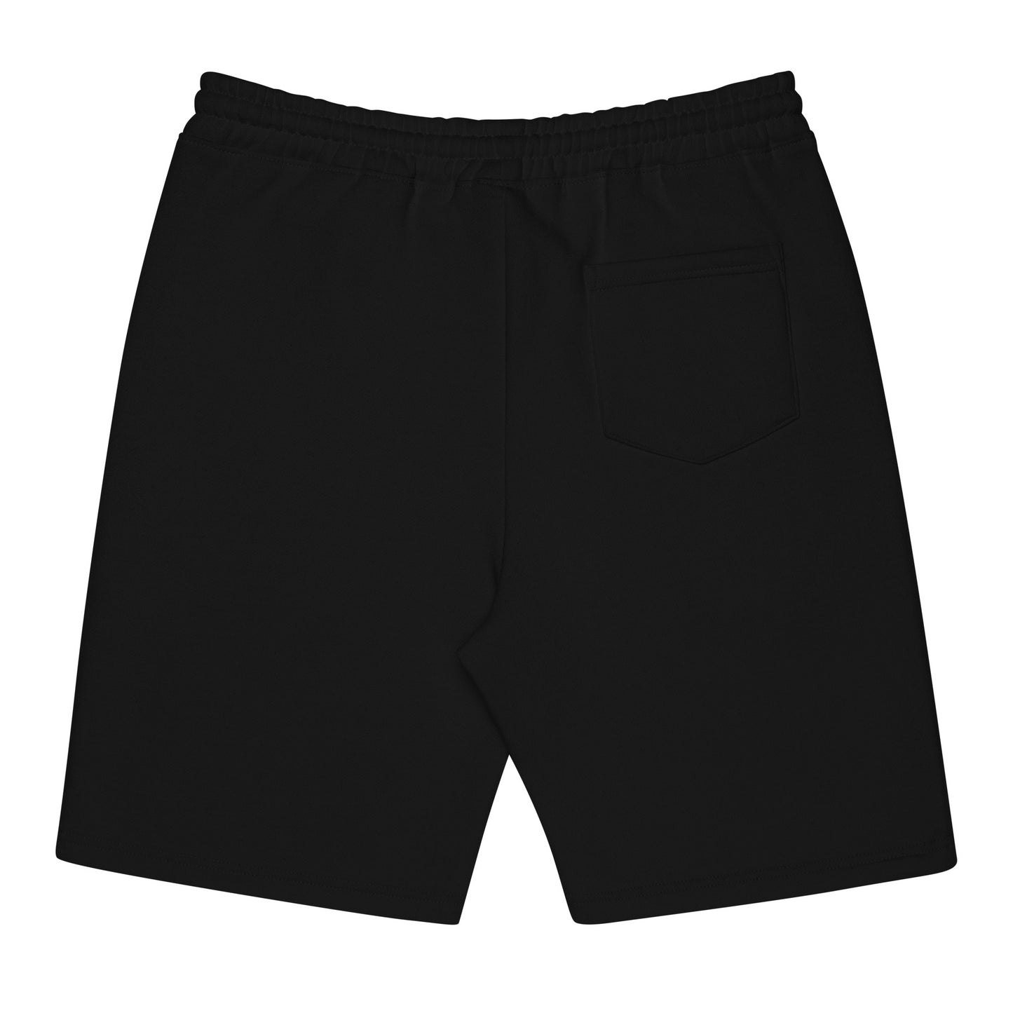 Red "Globe" Fleece Shorts