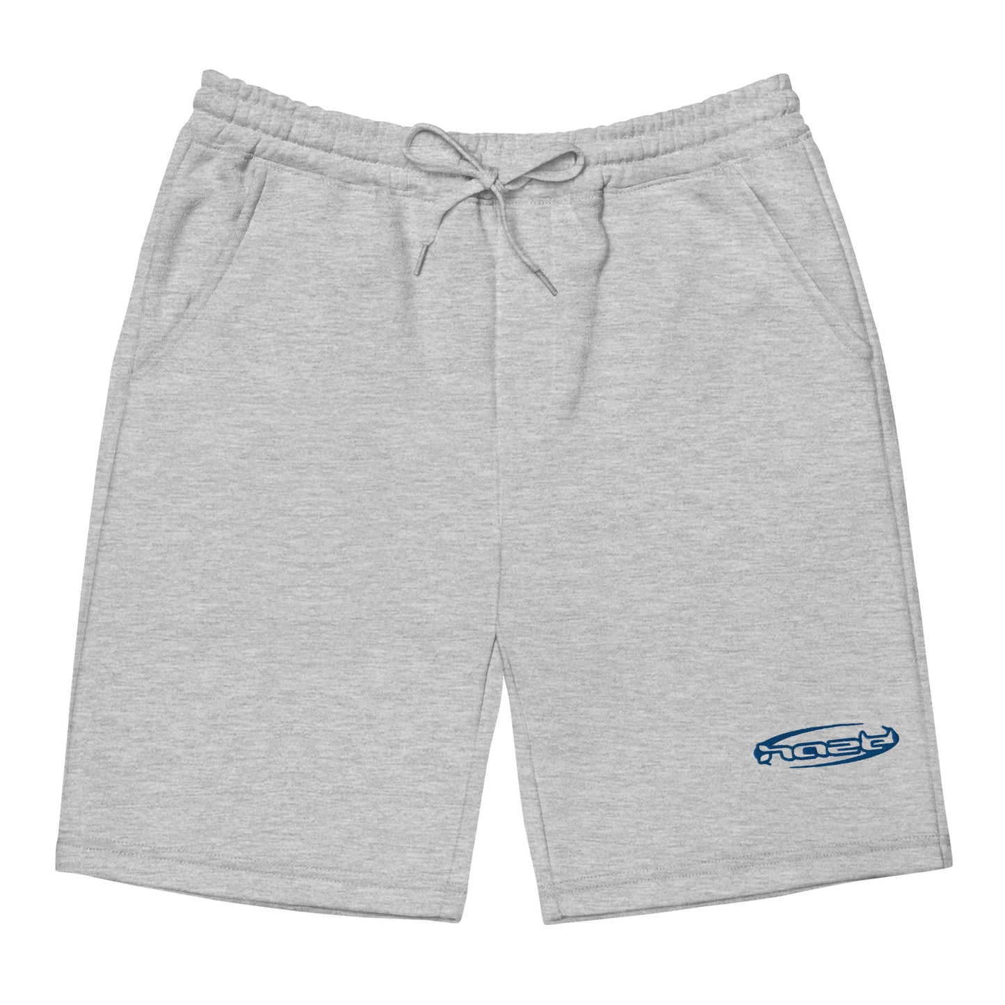 Blue "Demon Time" Fleece Shorts