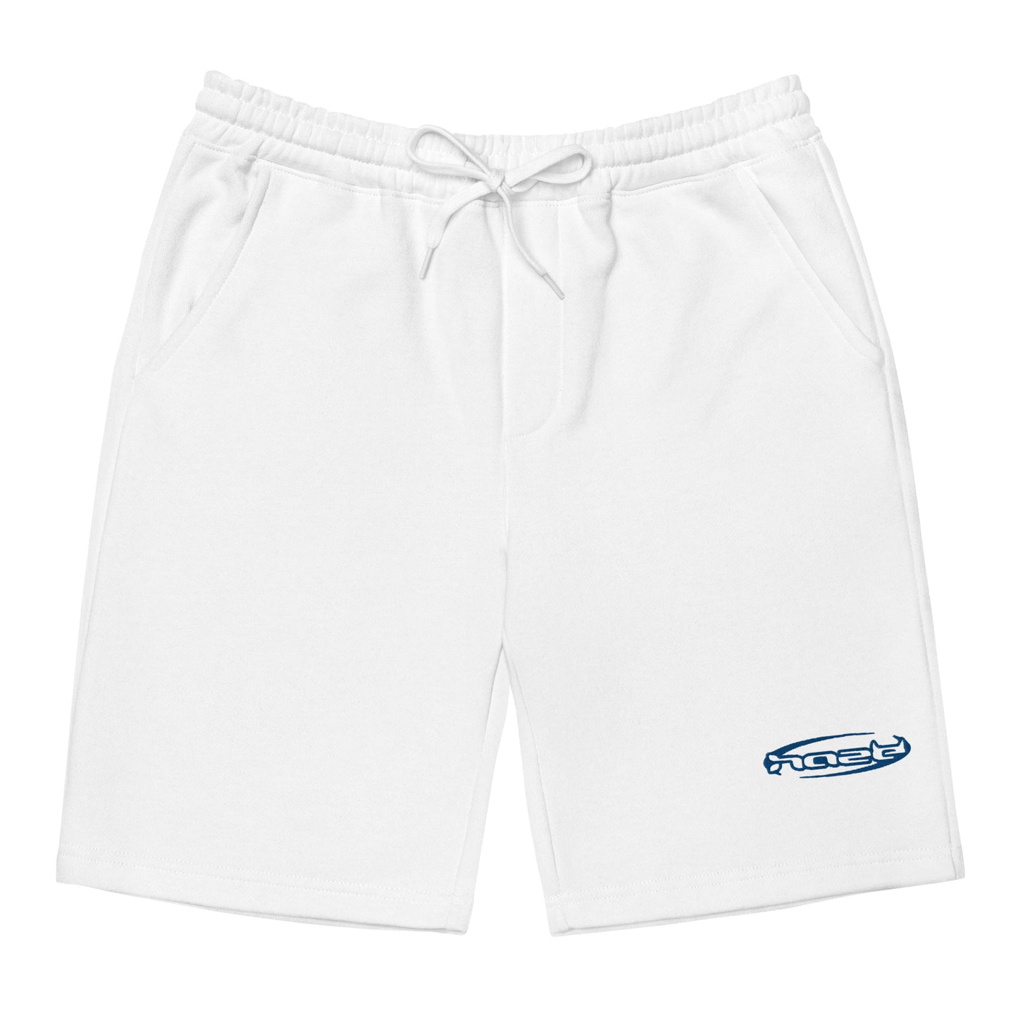 Blue "Demon Time" Fleece Shorts
