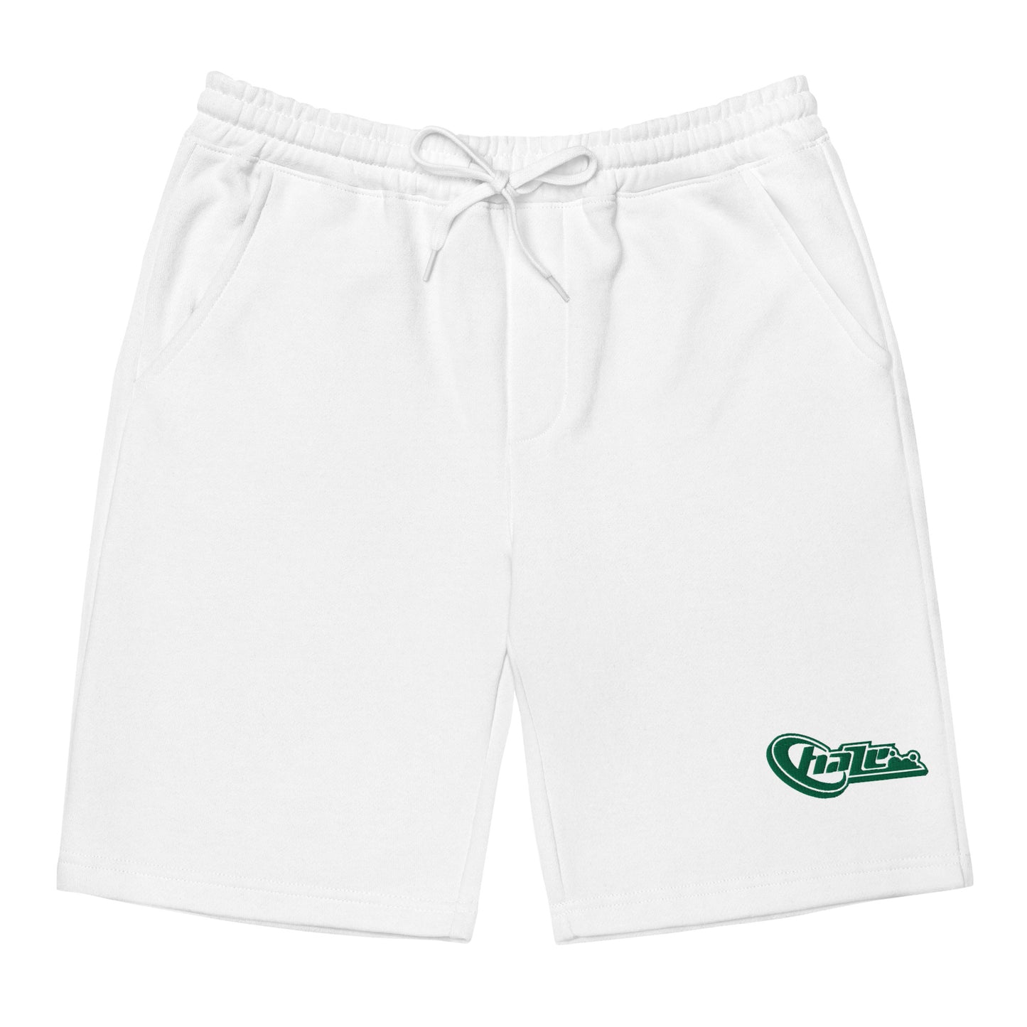 Green "Cloud" Fleece Shorts