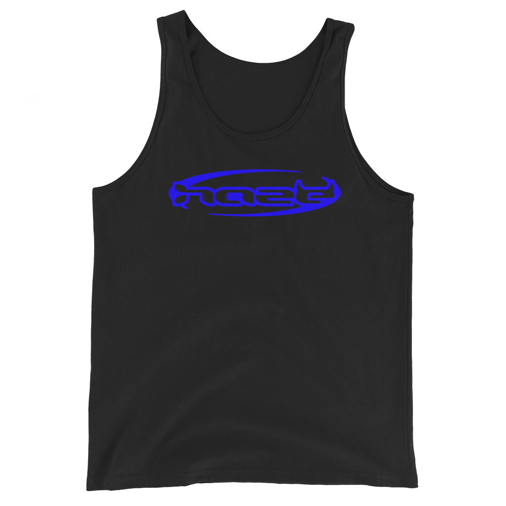 Blue "Demon Time" Tank Top