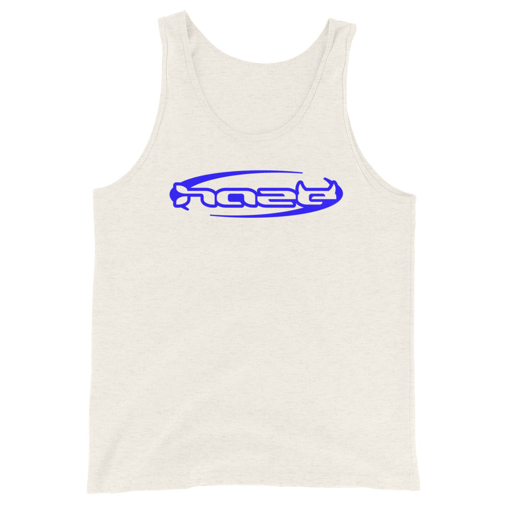 Blue "Demon Time" Tank Top