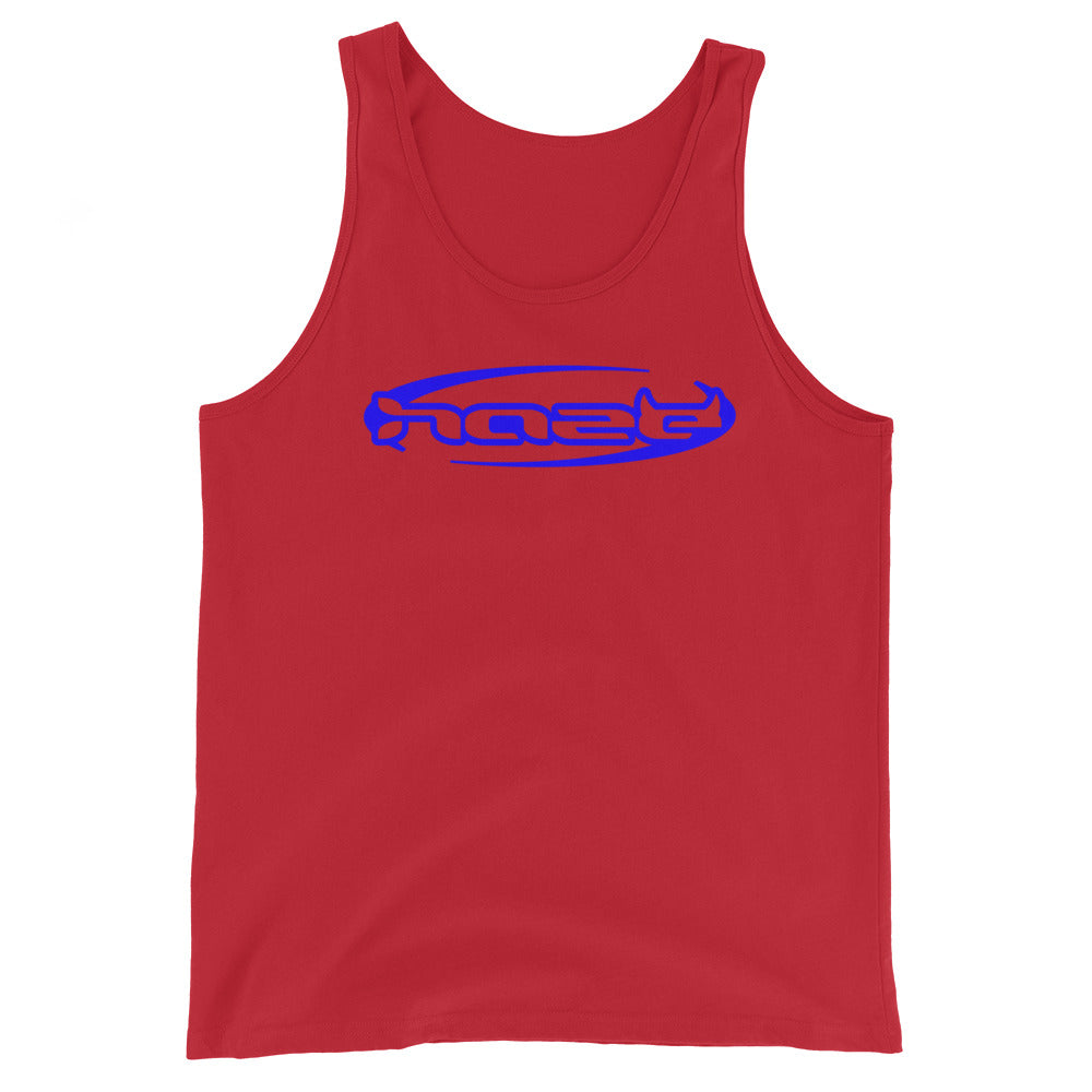 Blue "Demon Time" Tank Top