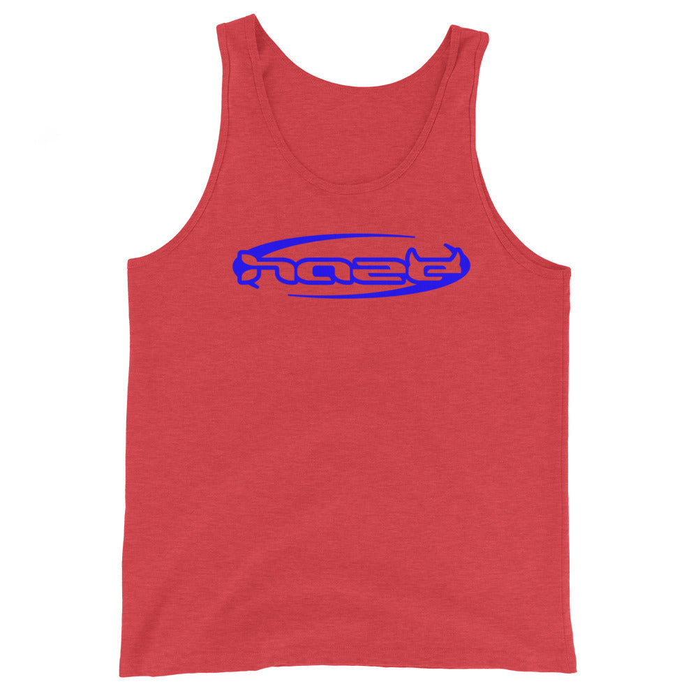 Blue "Demon Time" Tank Top