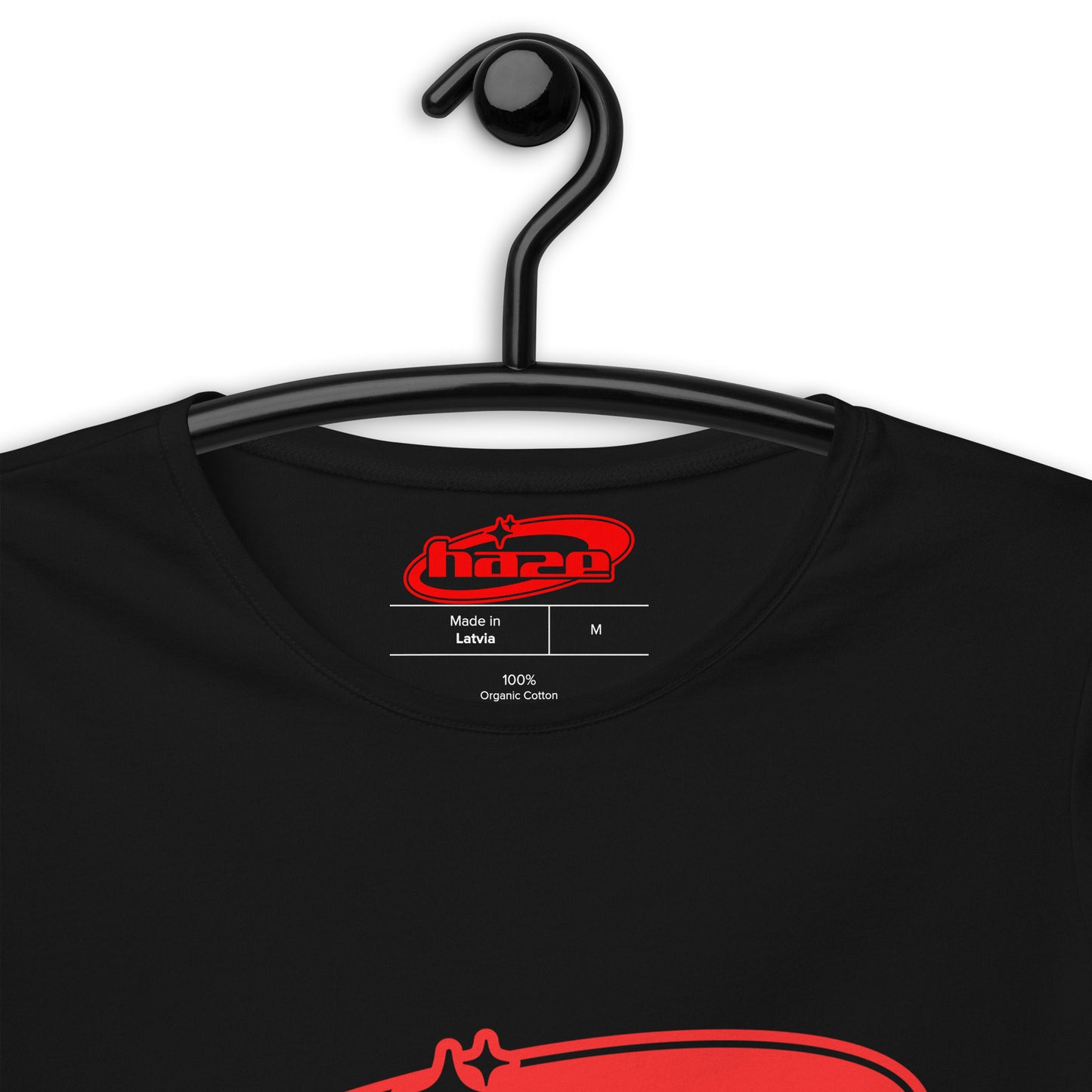 Red "Y2K" Crop Top