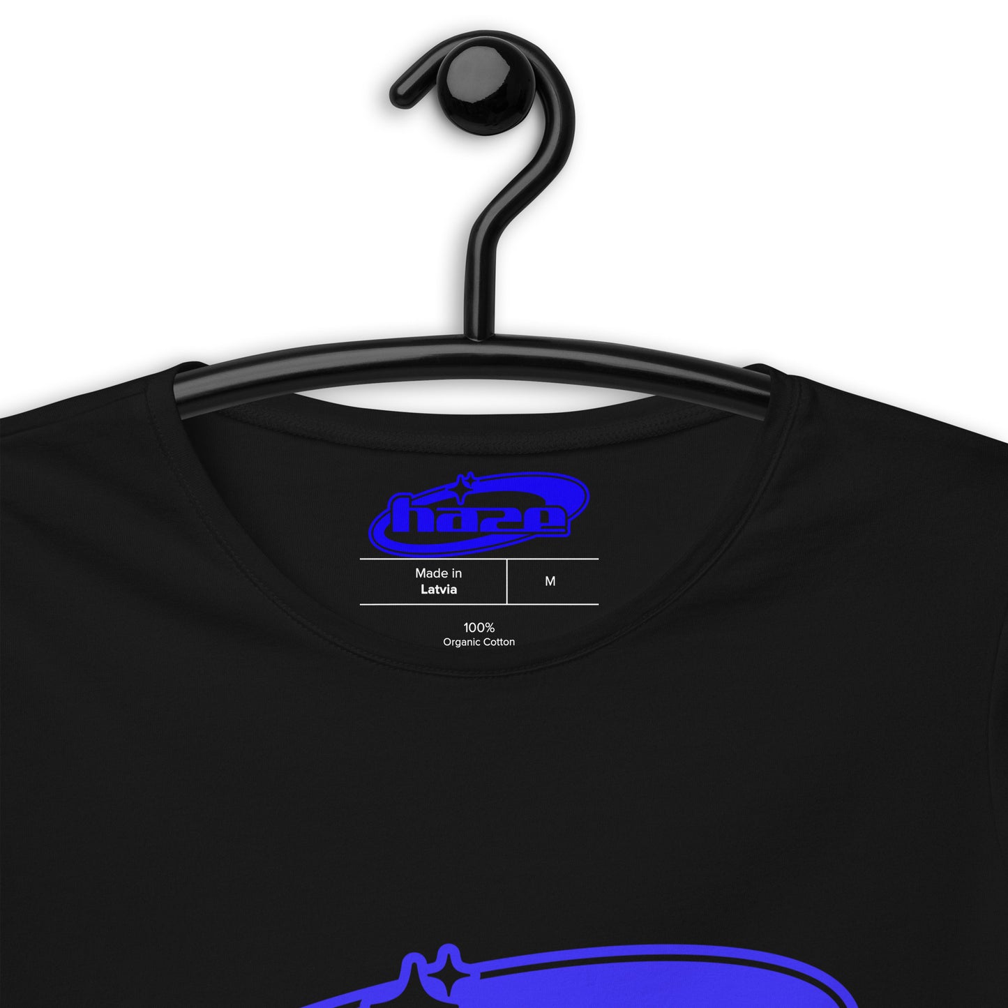 Blue "Y2K" Crop Top
