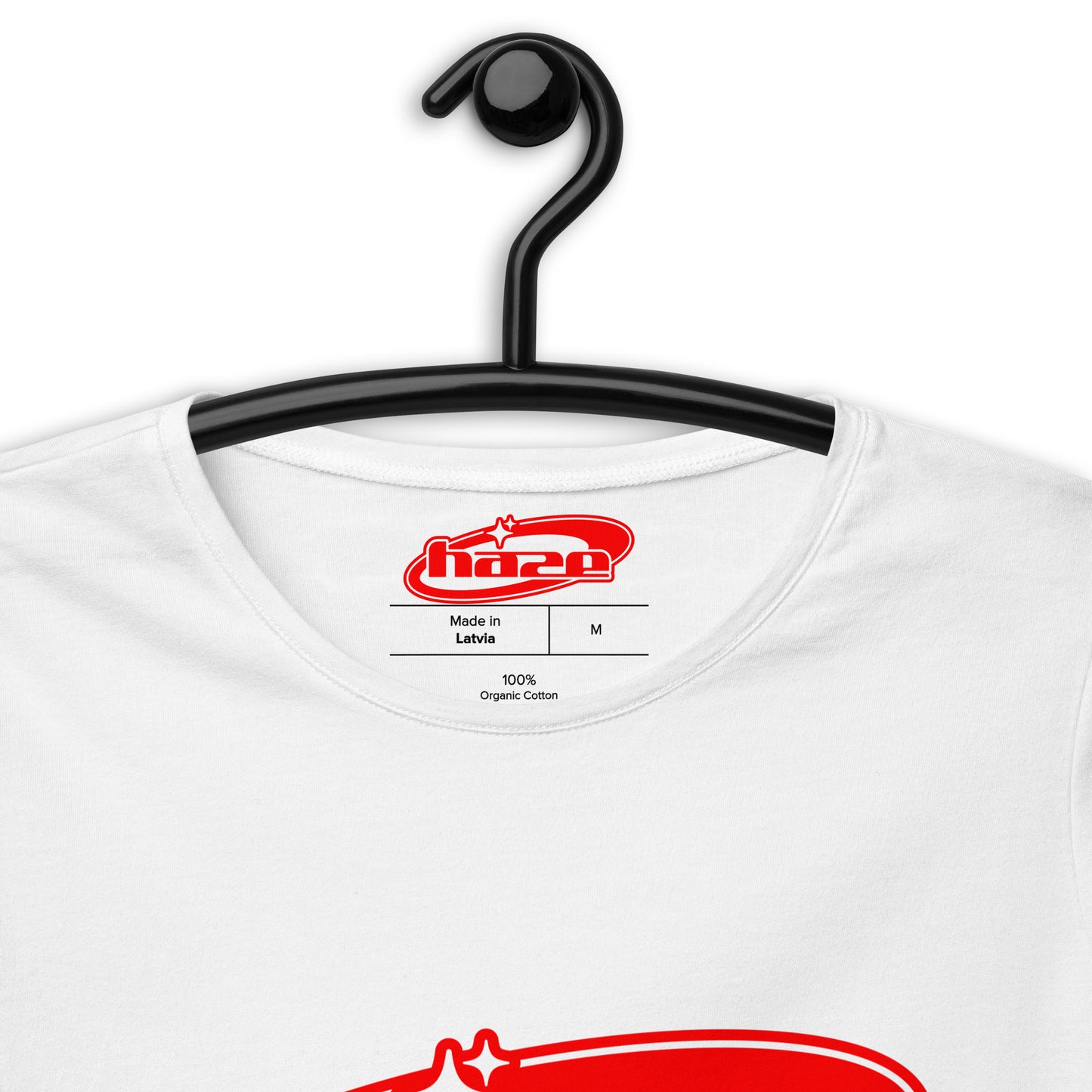 Red "Y2K" Crop Top