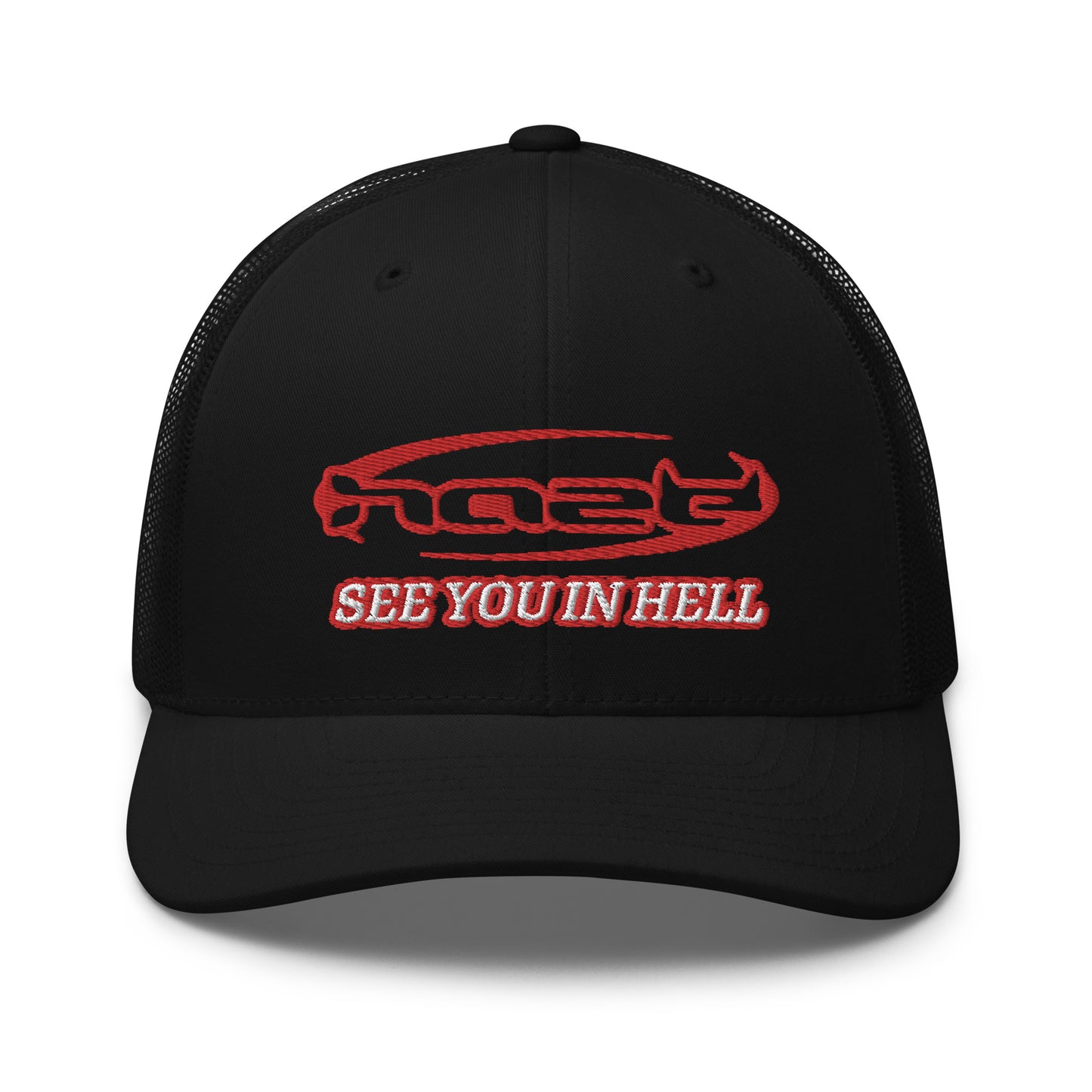 Red "Hellbound" Trucker