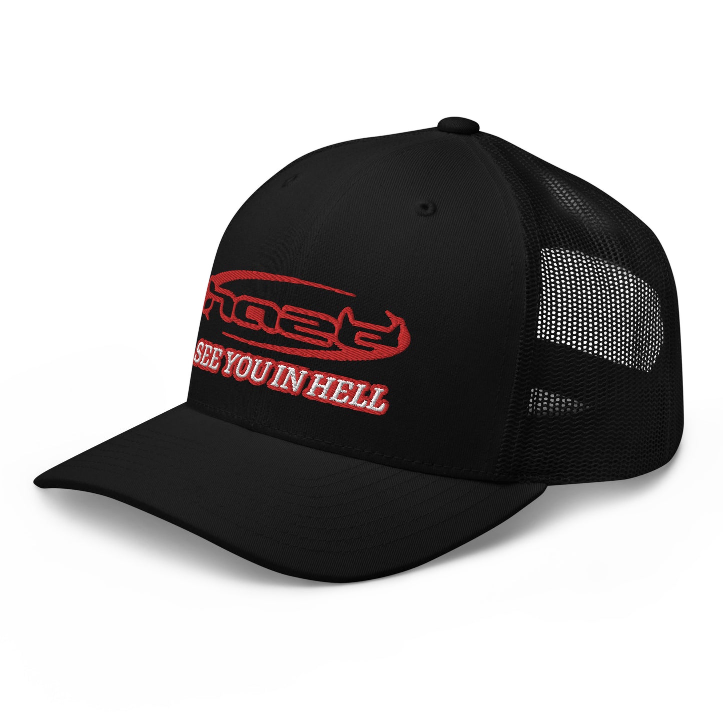 Red "Hellbound" Trucker