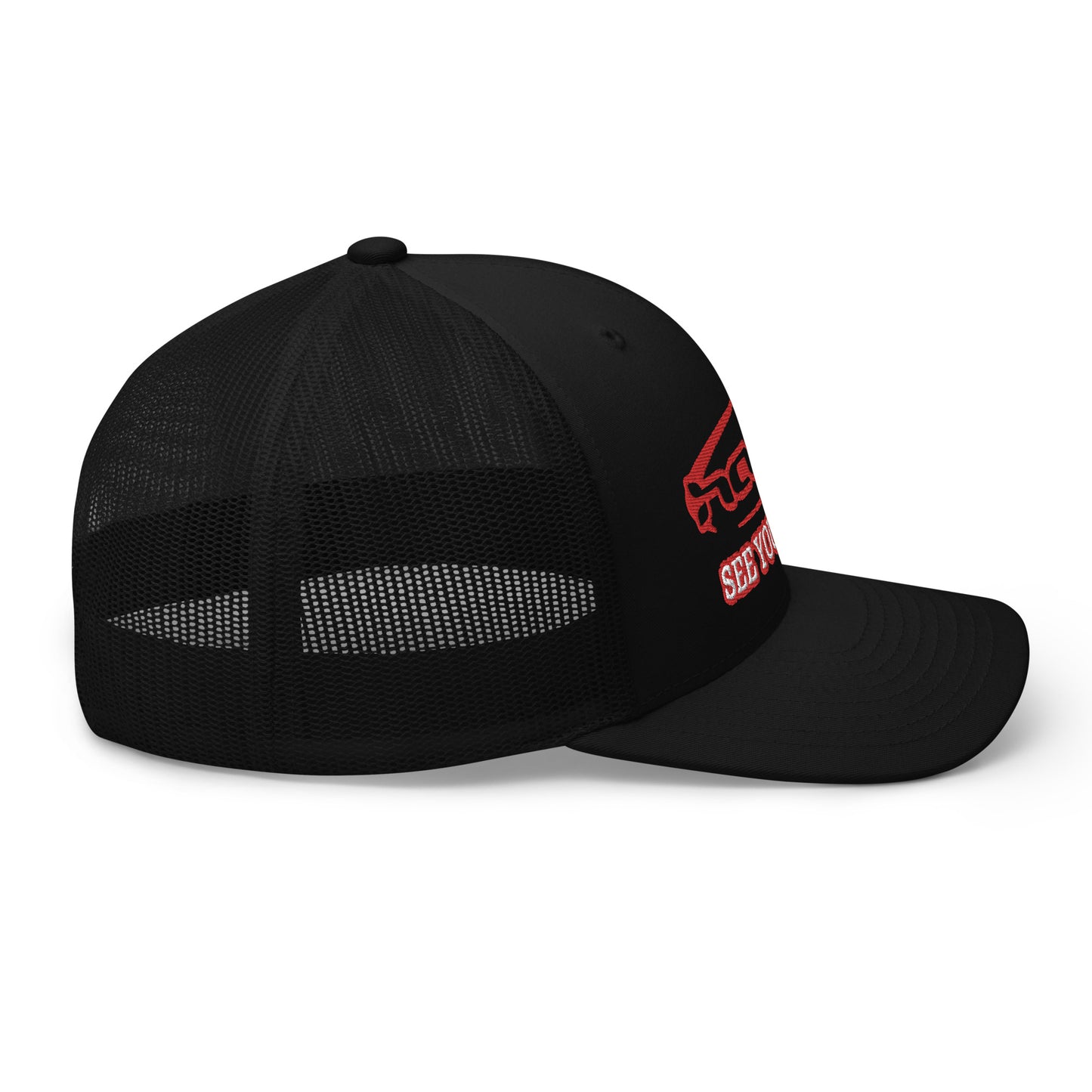 Red "Hellbound" Trucker