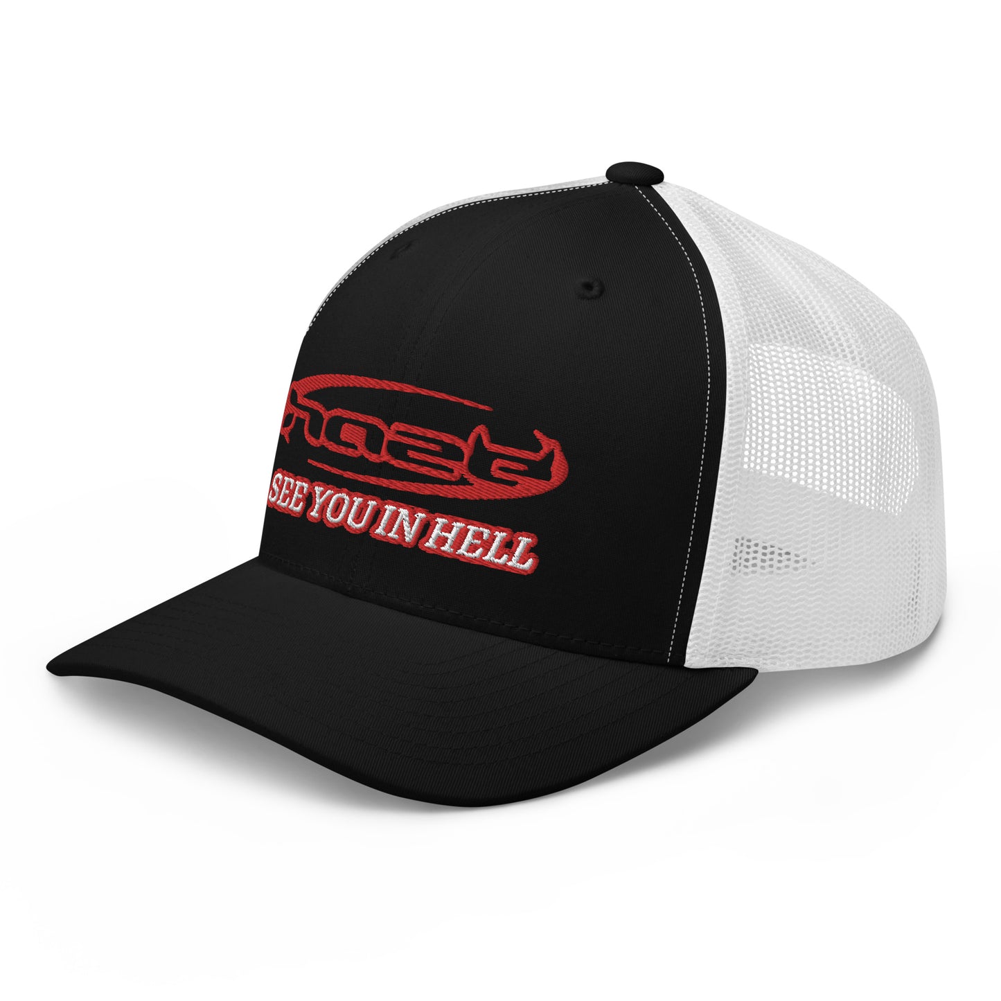 Red "Hellbound" Trucker