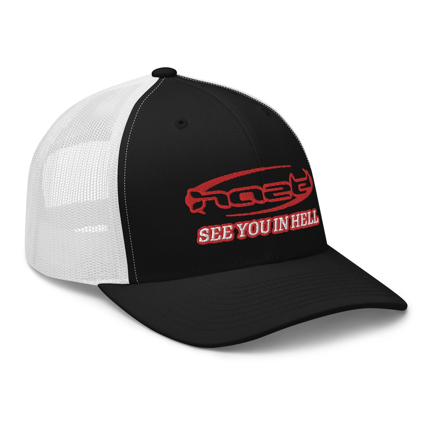 Red "Hellbound" Trucker