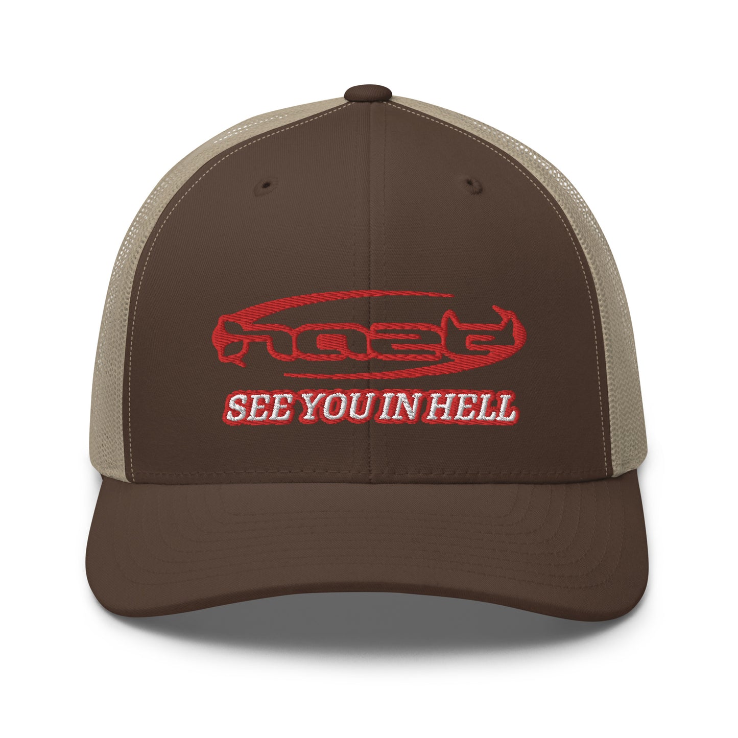 Red "Hellbound" Trucker