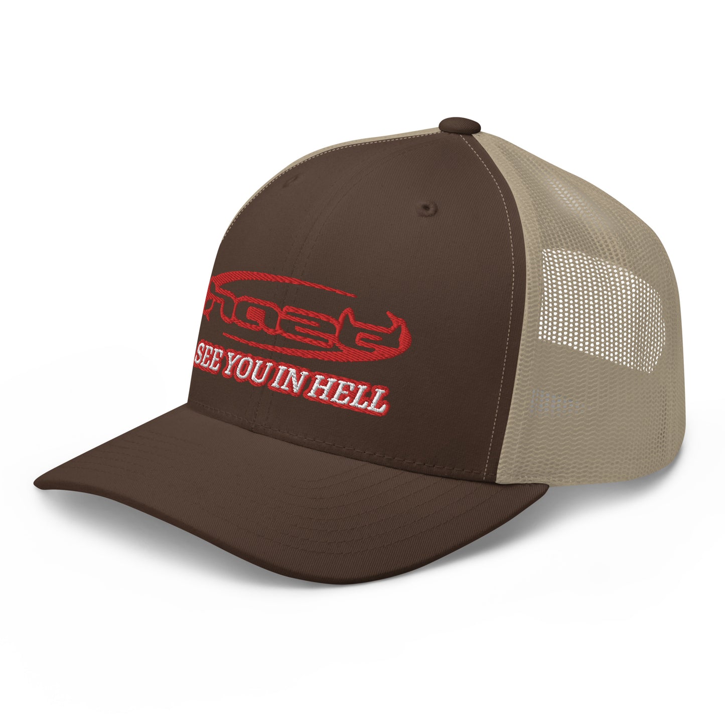 Red "Hellbound" Trucker