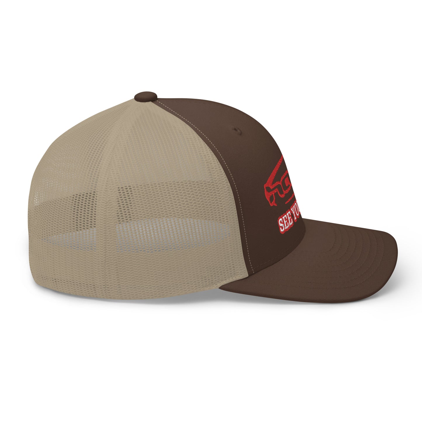 Red "Hellbound" Trucker