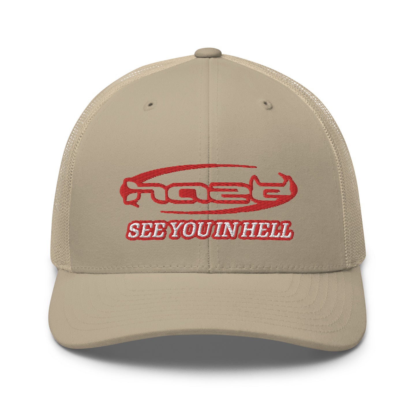 Red "Hellbound" Trucker