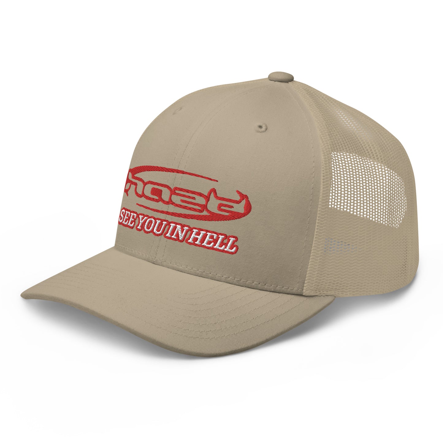 Red "Hellbound" Trucker