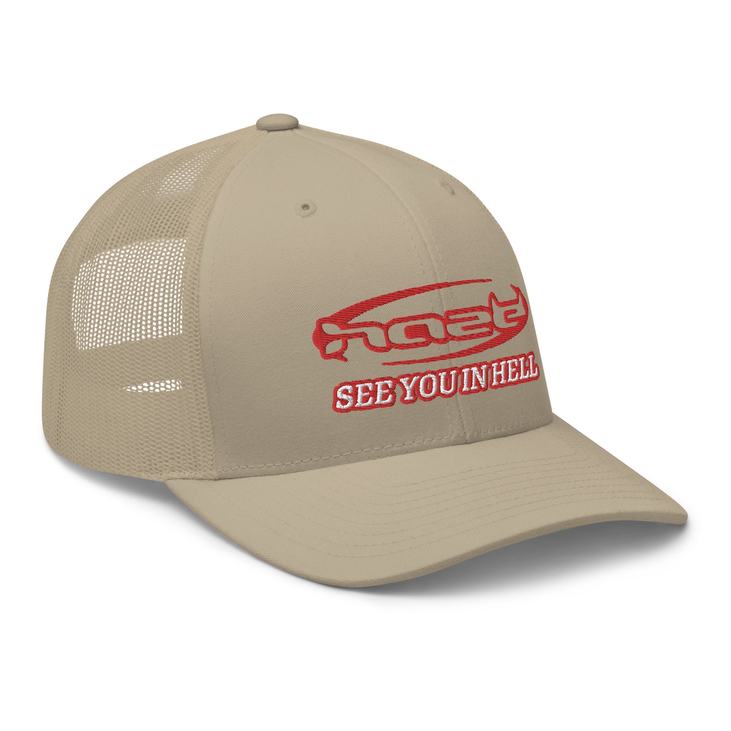 Red "Hellbound" Trucker