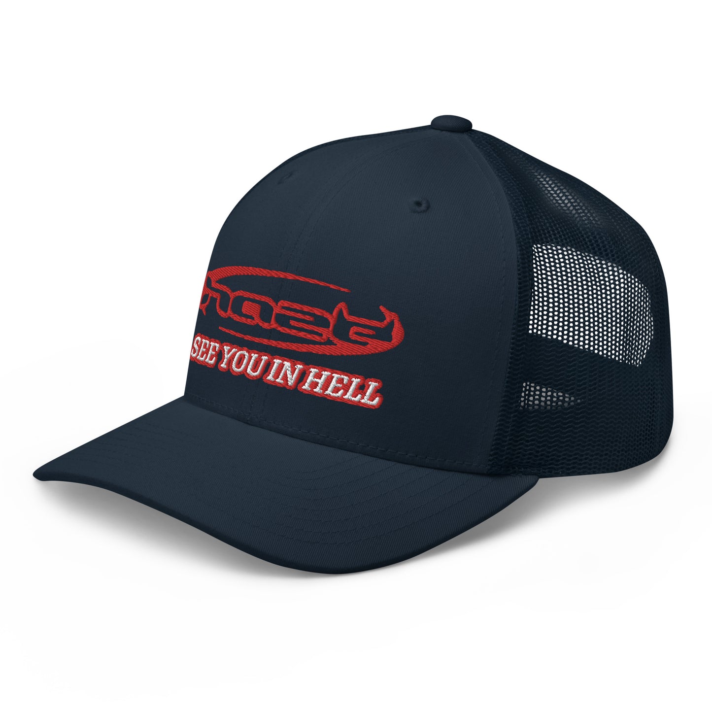 Red "Hellbound" Trucker