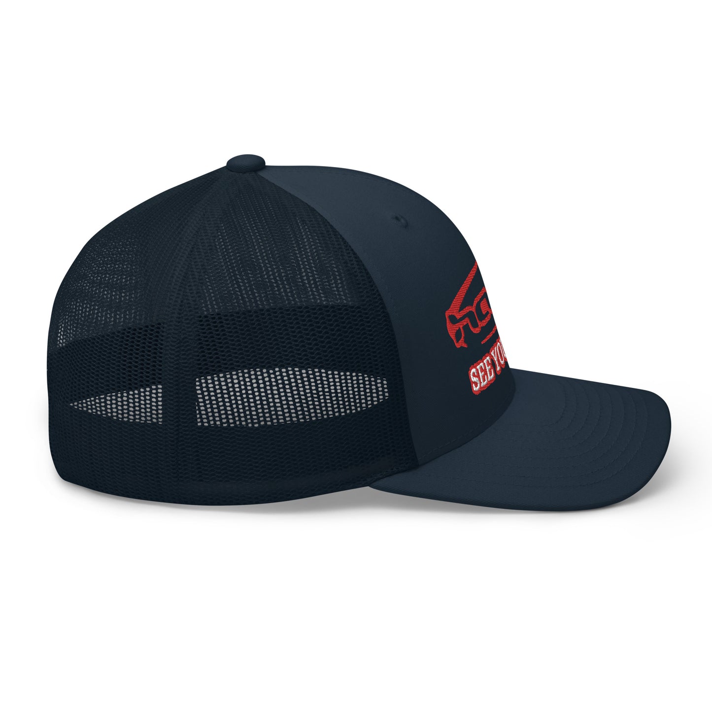 Red "Hellbound" Trucker