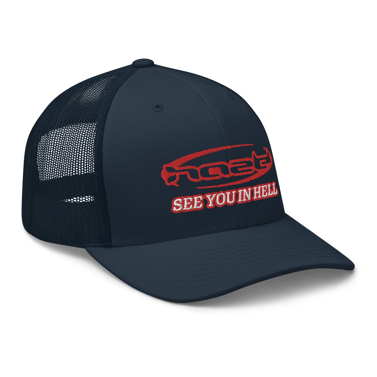 Red "Hellbound" Trucker