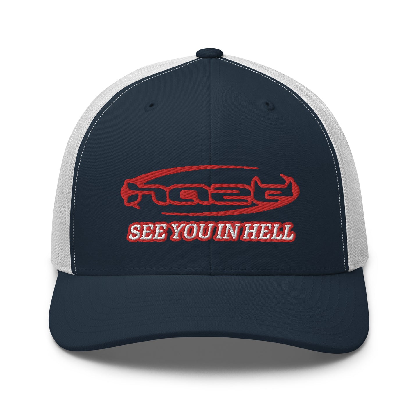 Red "Hellbound" Trucker