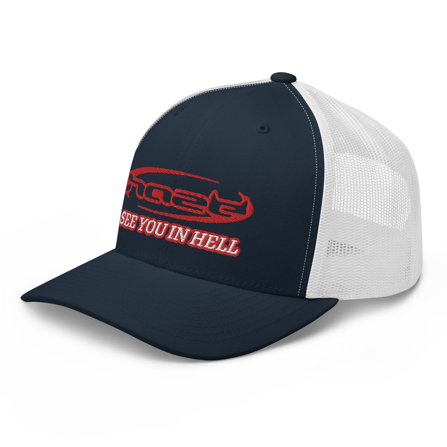 Red "Hellbound" Trucker