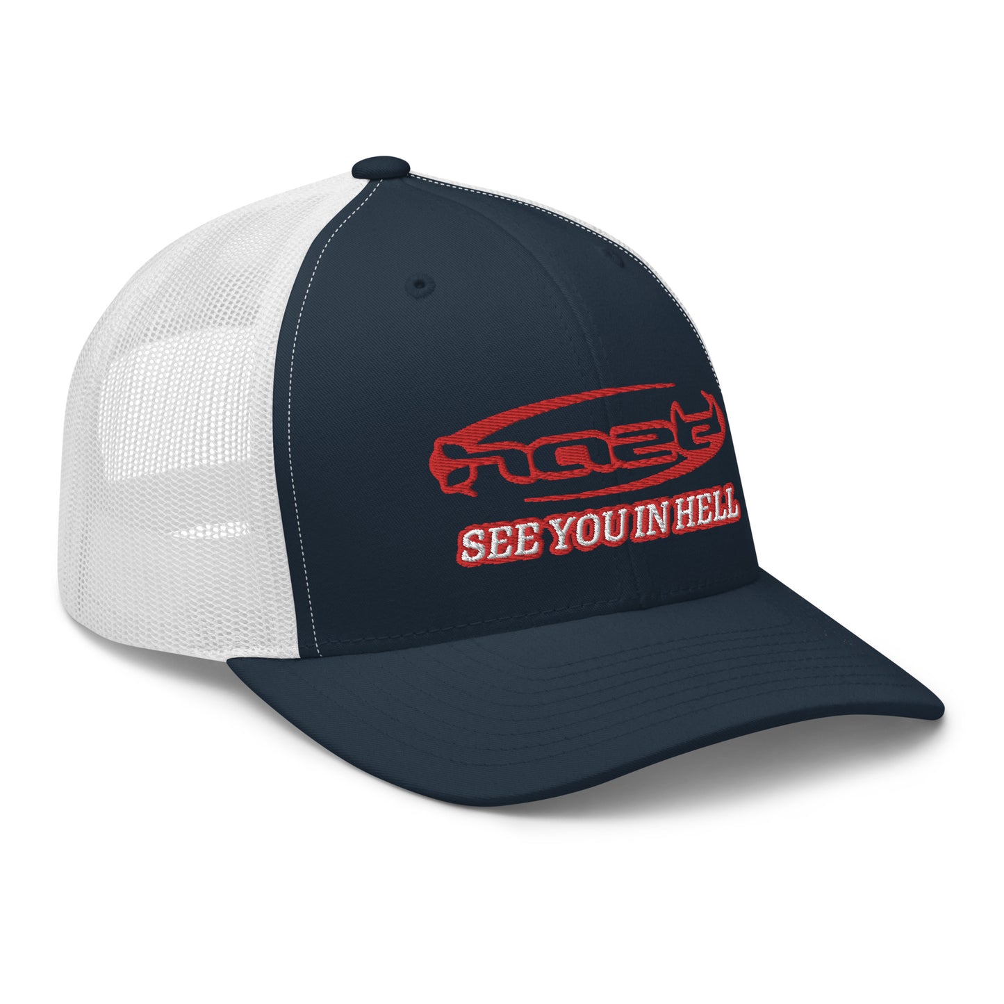 Red "Hellbound" Trucker