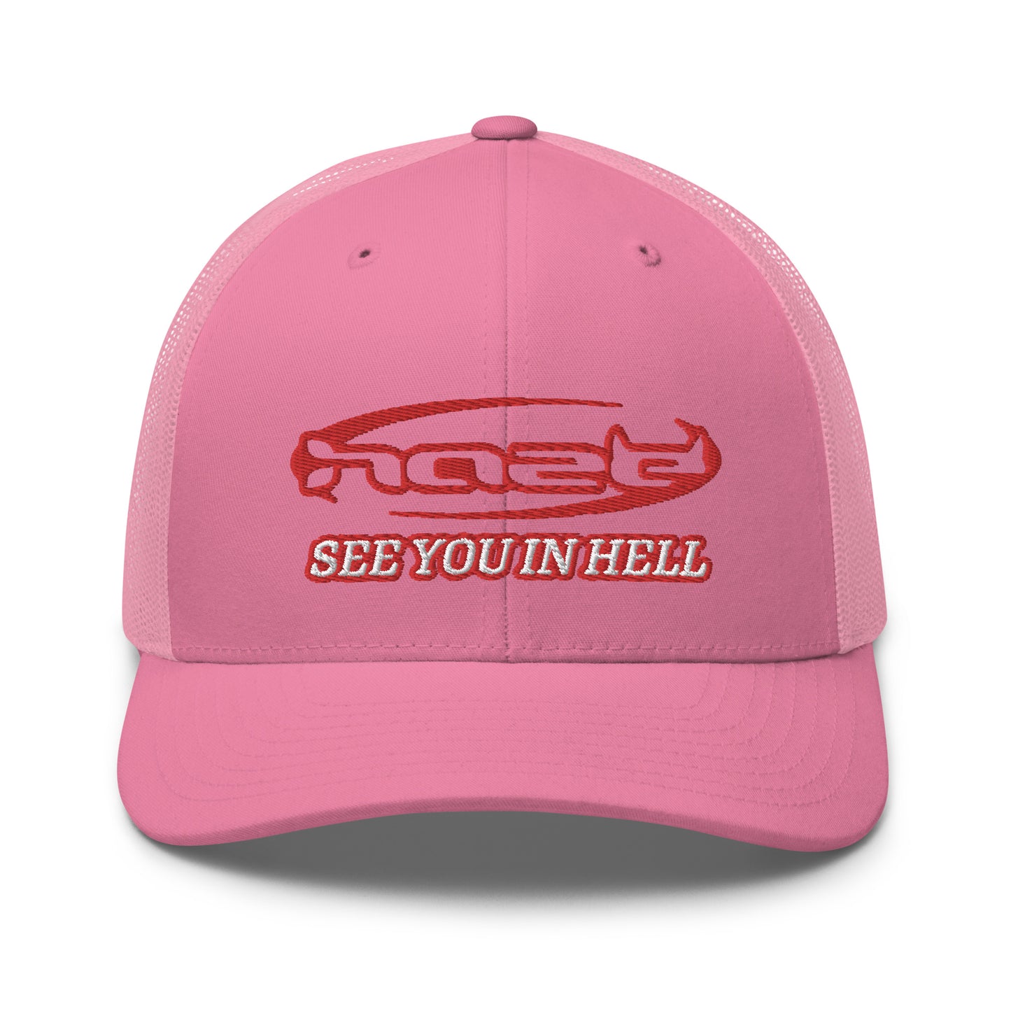 Red "Hellbound" Trucker