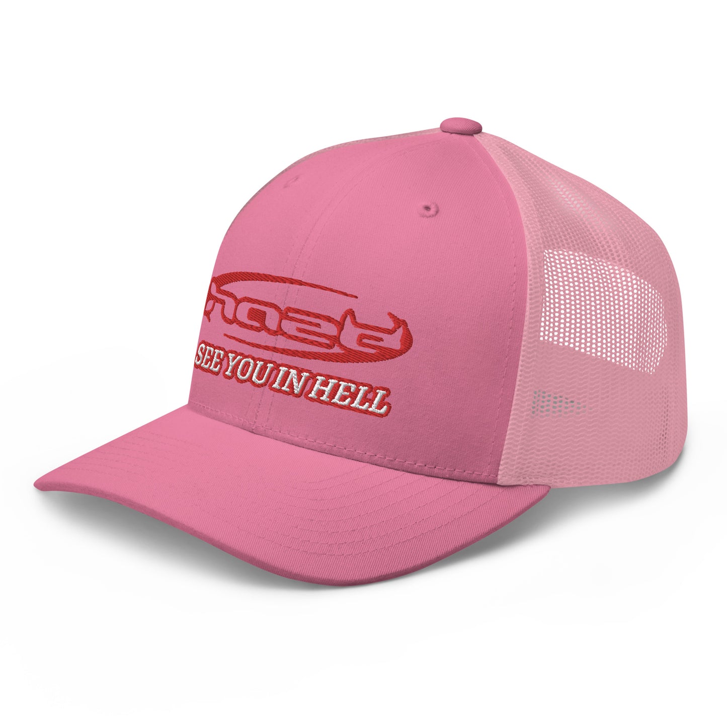 Red "Hellbound" Trucker