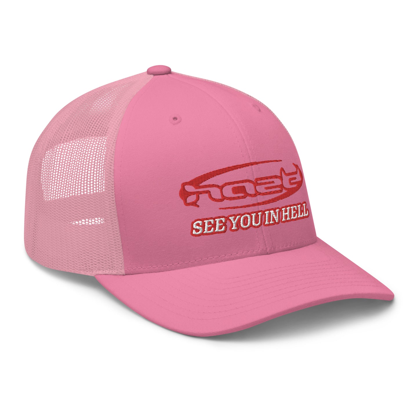 Red "Hellbound" Trucker
