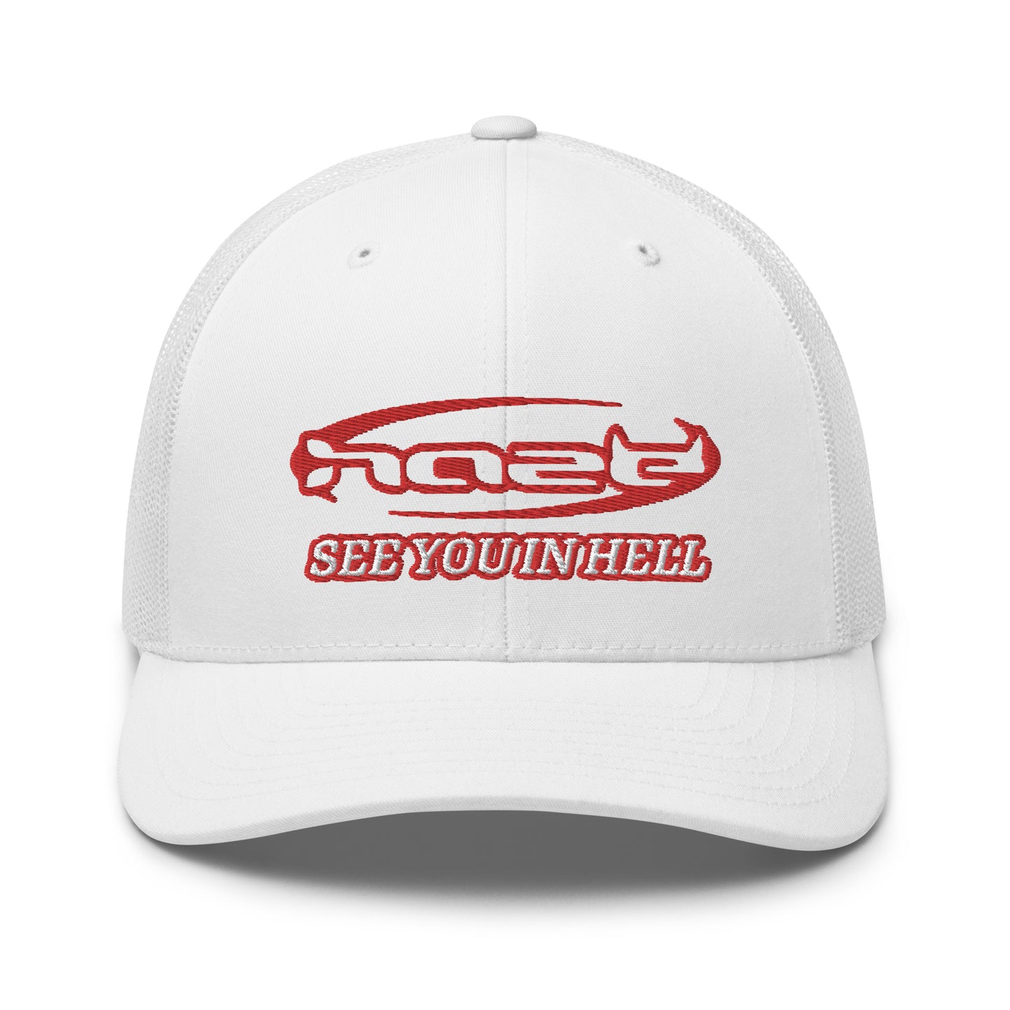 Red "Hellbound" Trucker