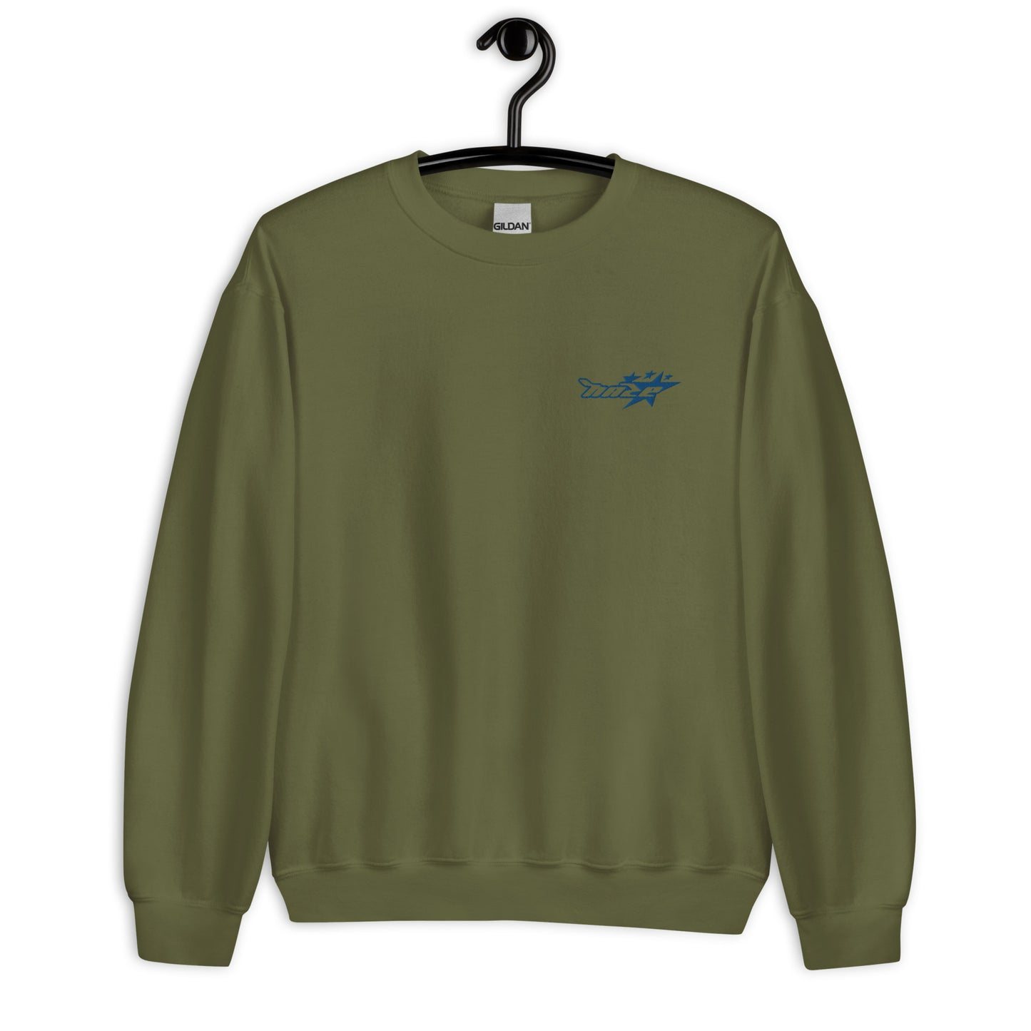 Blue "Star" Crewneck