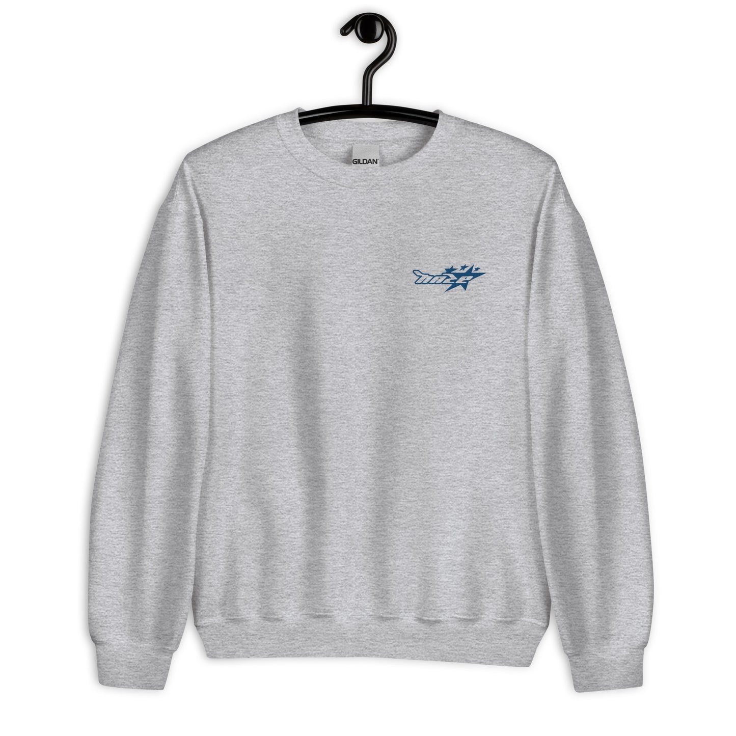 Blue "Star" Crewneck