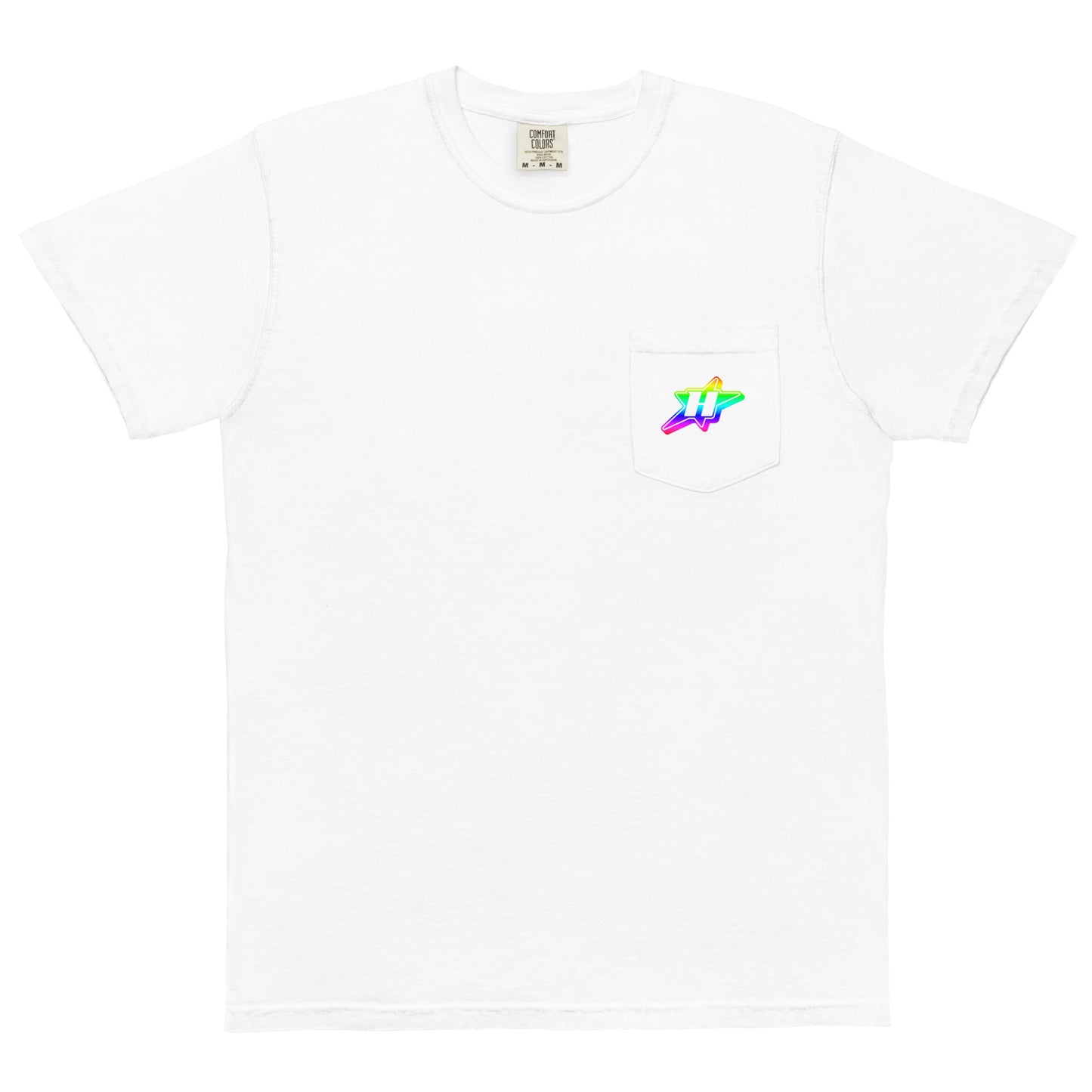 Rainbow "H-Star" Pocket Tee