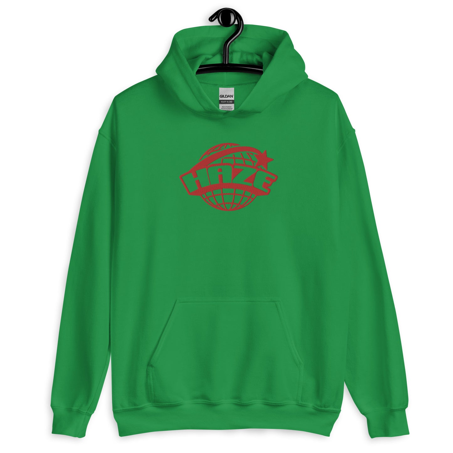Red "Globe" Hoodie