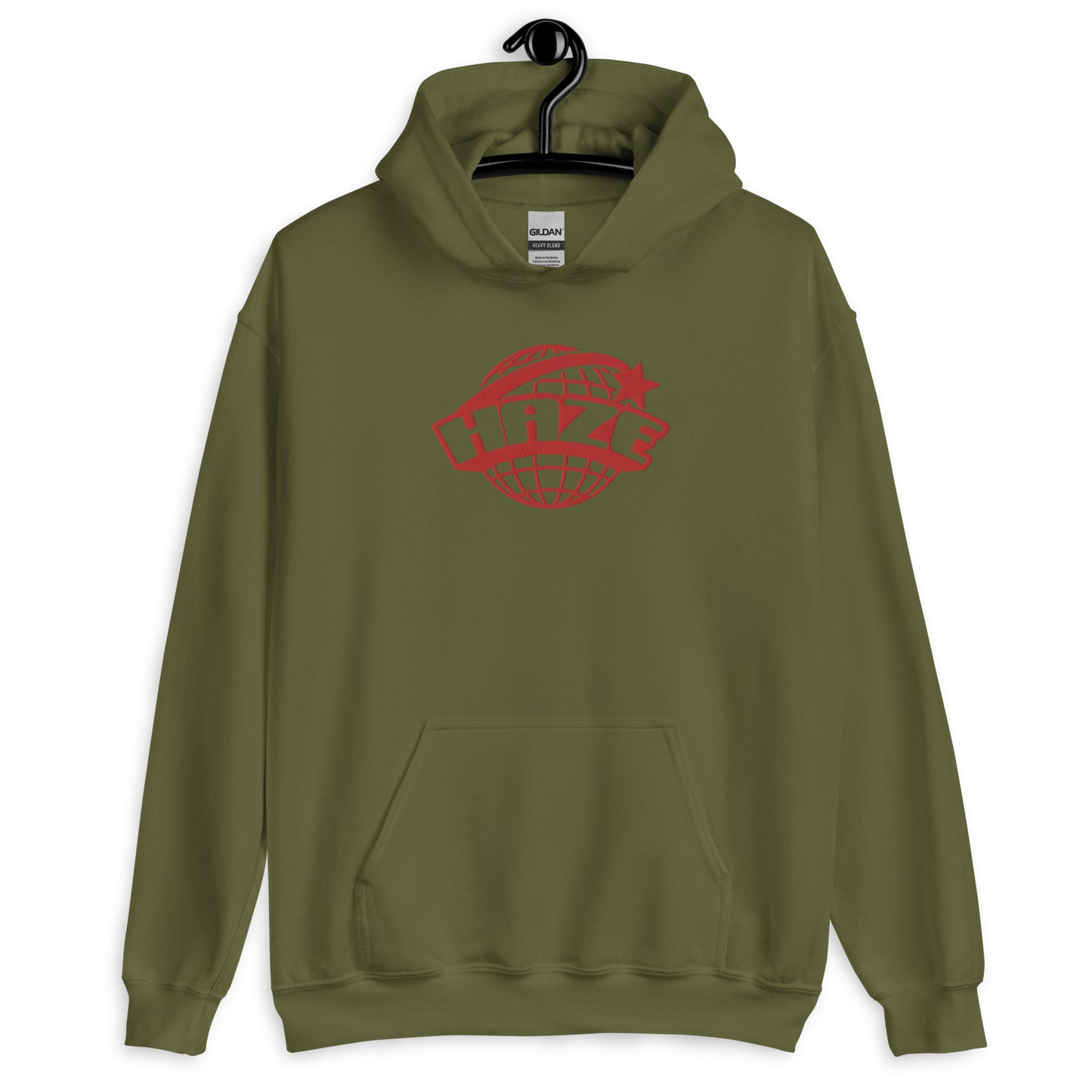 Red "Globe" Hoodie
