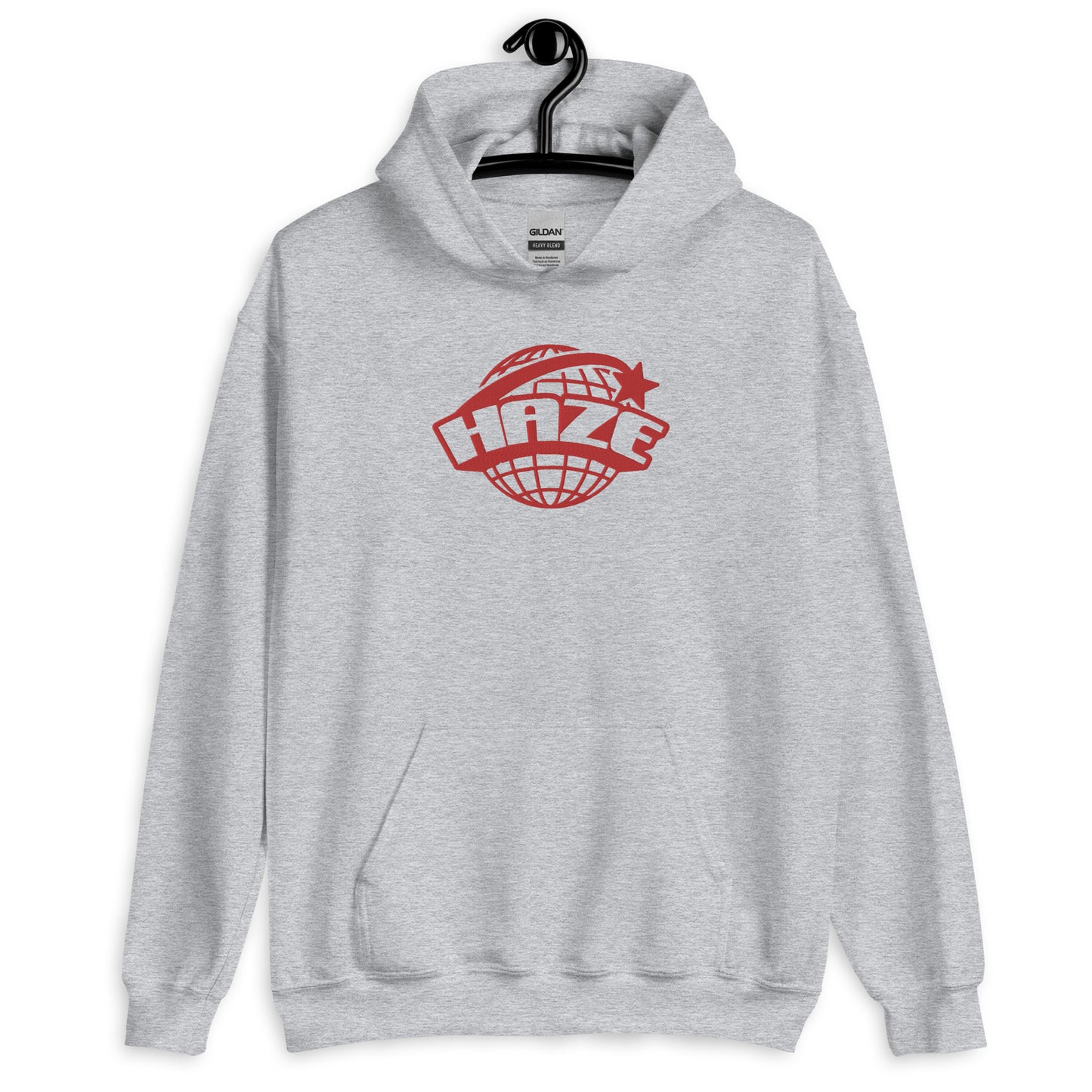 Red "Globe" Hoodie