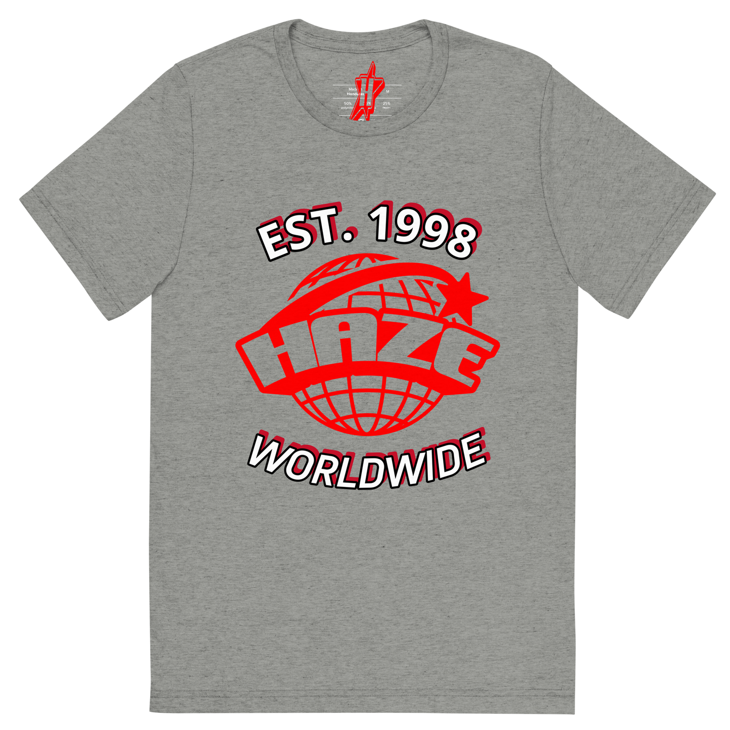 Red "Worldwide" Tee