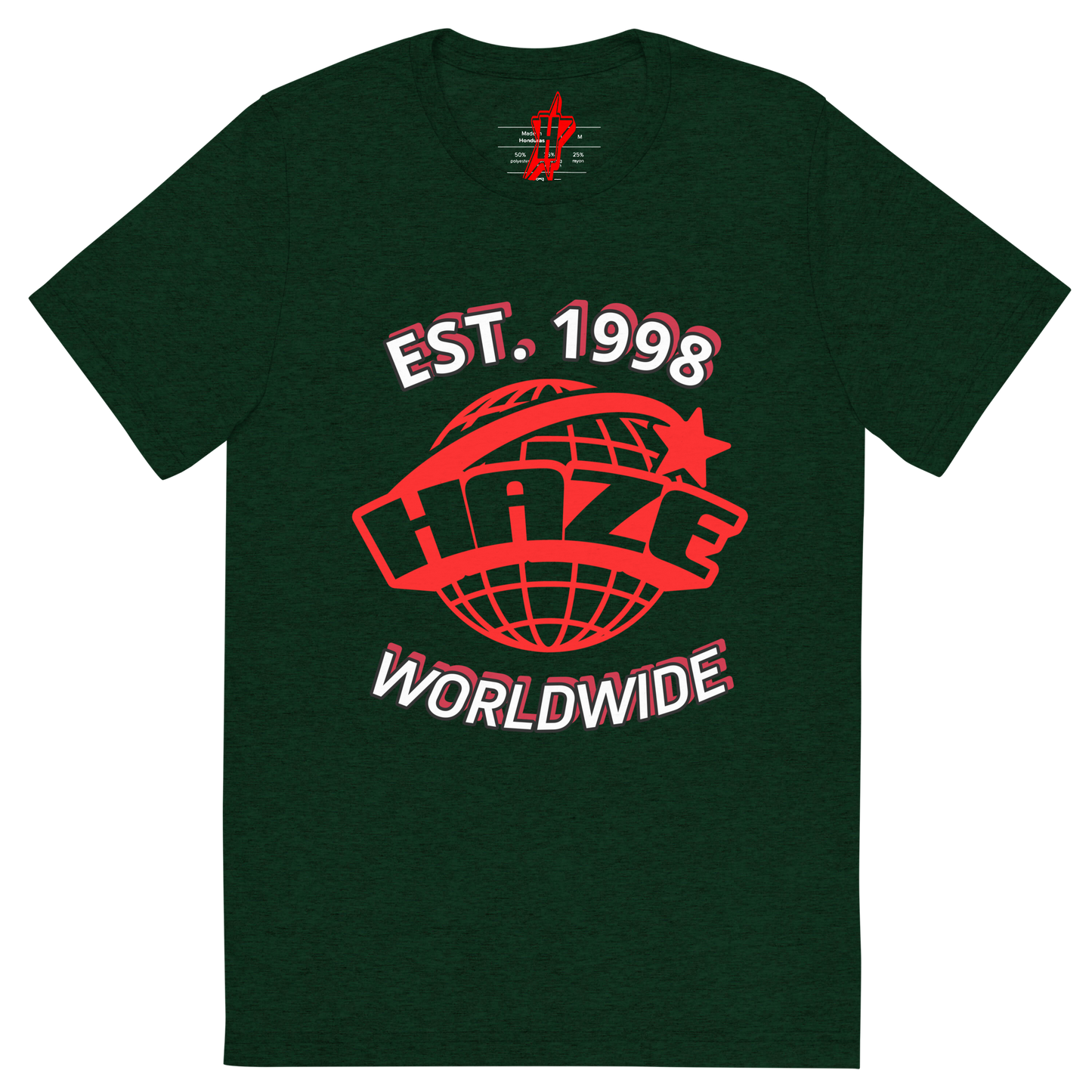 Red "Worldwide" Tee