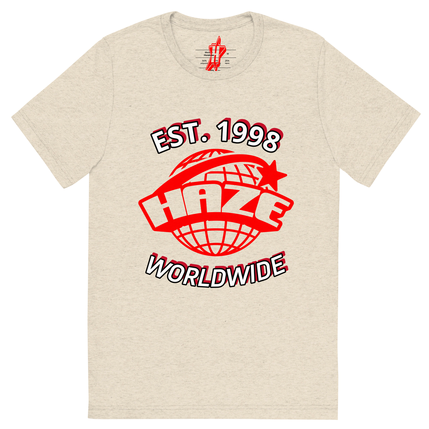 Red "Worldwide" Tee
