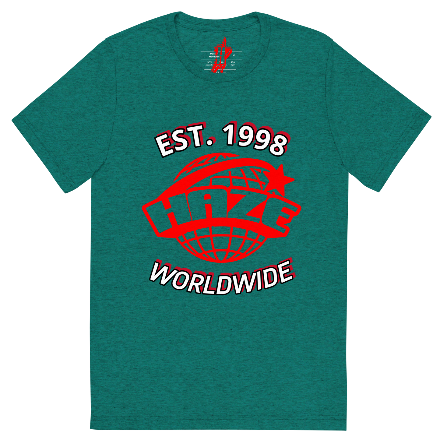 Red "Worldwide" Tee
